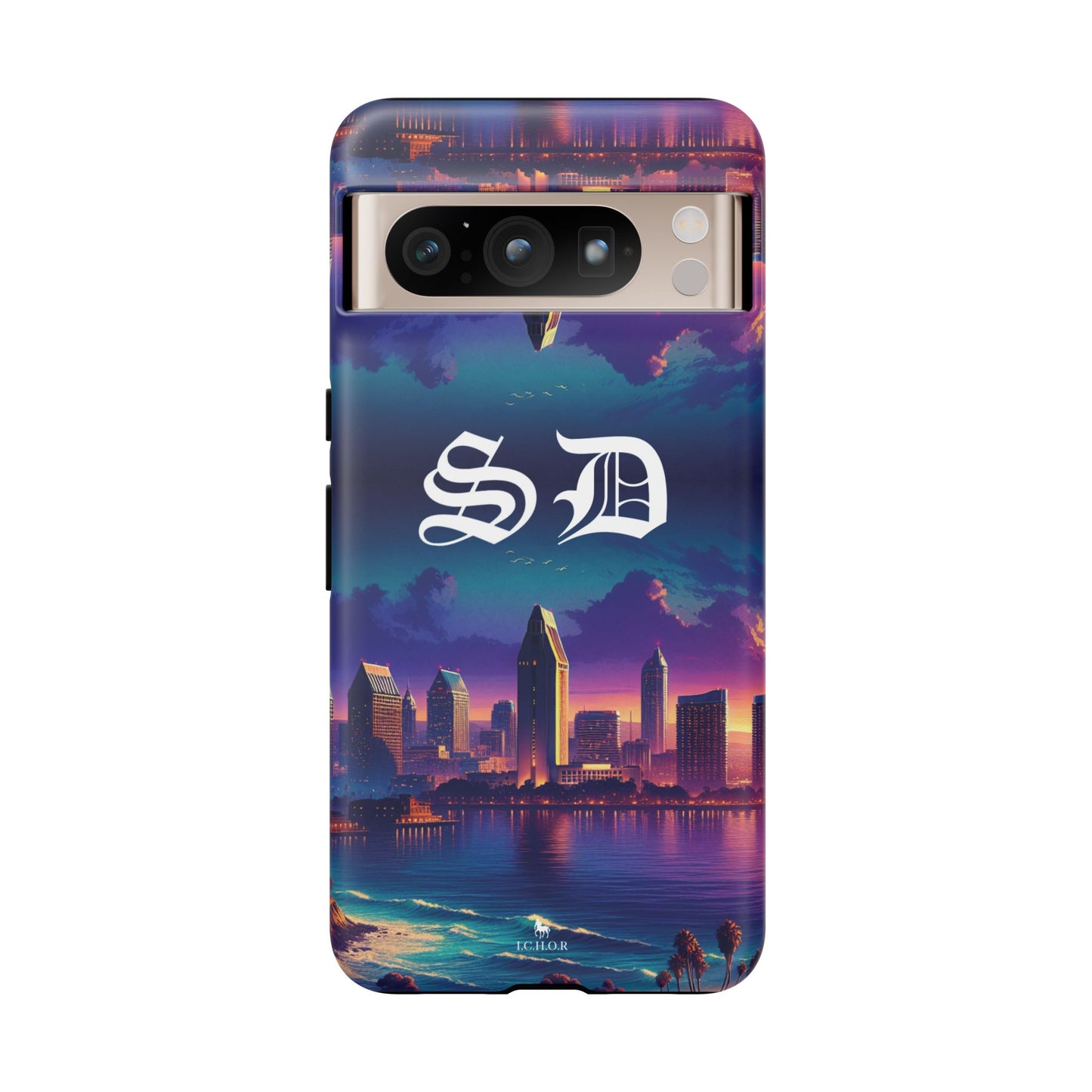 I.C.H.O.R "SD" San Diego Tough Phone Case - Stylish Protection for Your Device