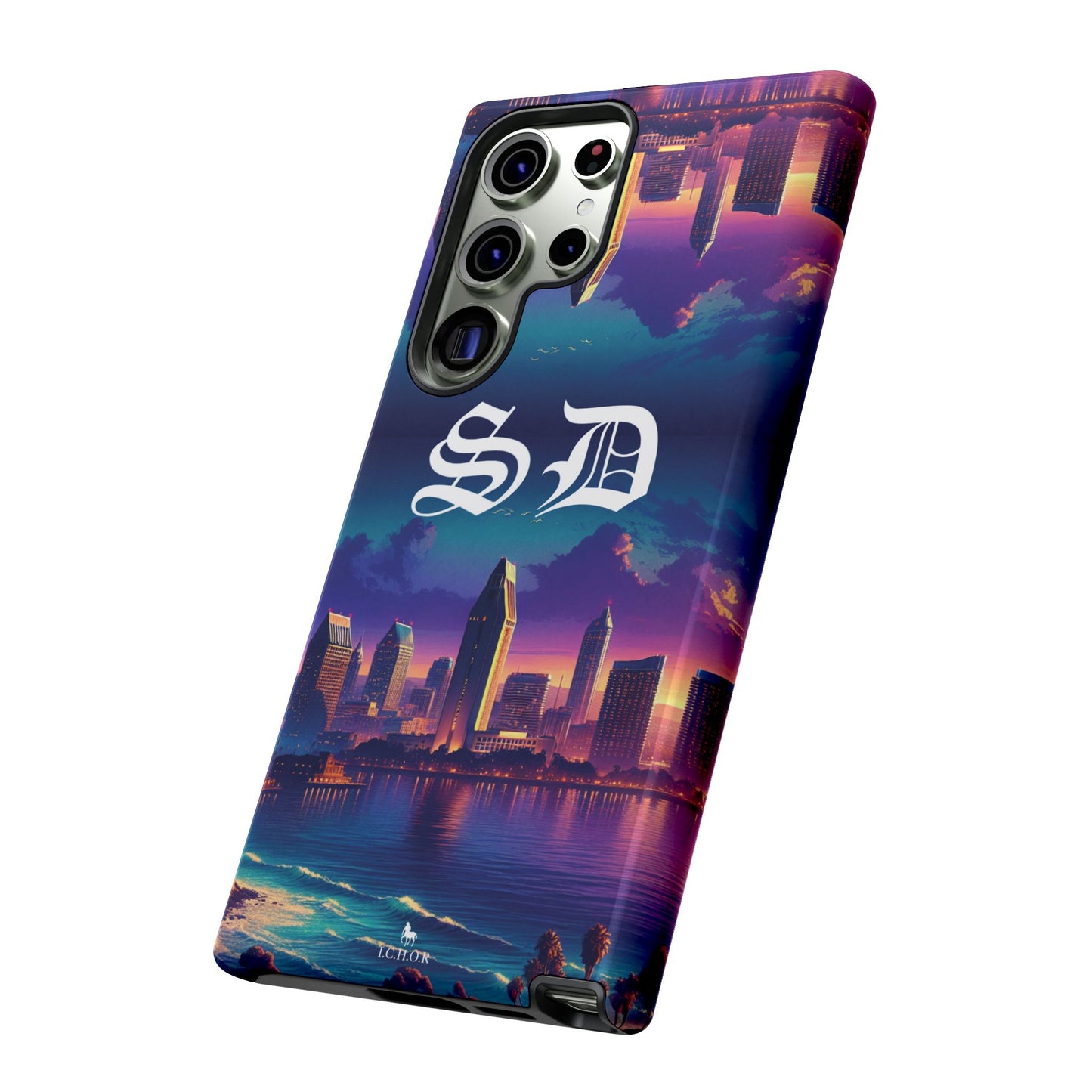 I.C.H.O.R "SD" San Diego Tough Phone Case - Stylish Protection for Your Device