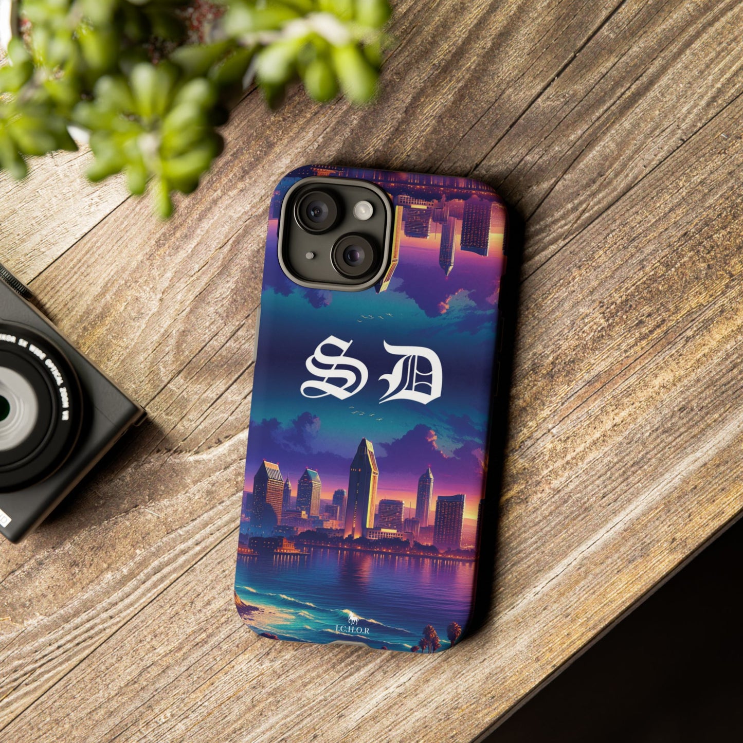 I.C.H.O.R "SD" San Diego Tough Phone Case - Stylish Protection for Your Device