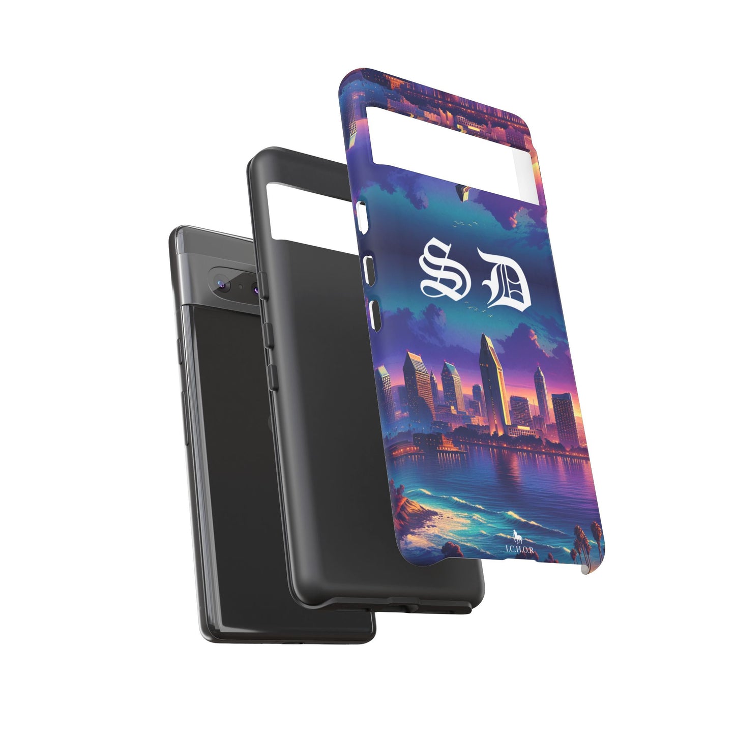 I.C.H.O.R "SD" San Diego Tough Phone Case - Stylish Protection for Your Device