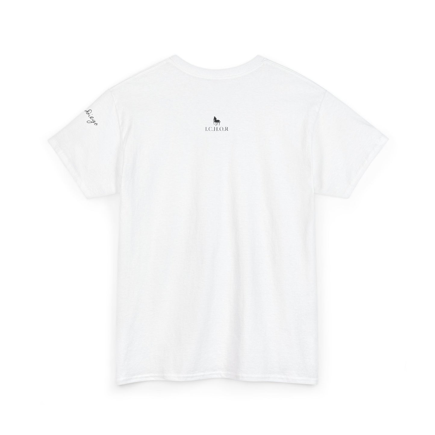 Casual Comfort I.C.H.O.R "SD" Unisex Heavy Cotton Tee - Perfect for Everyday Wear