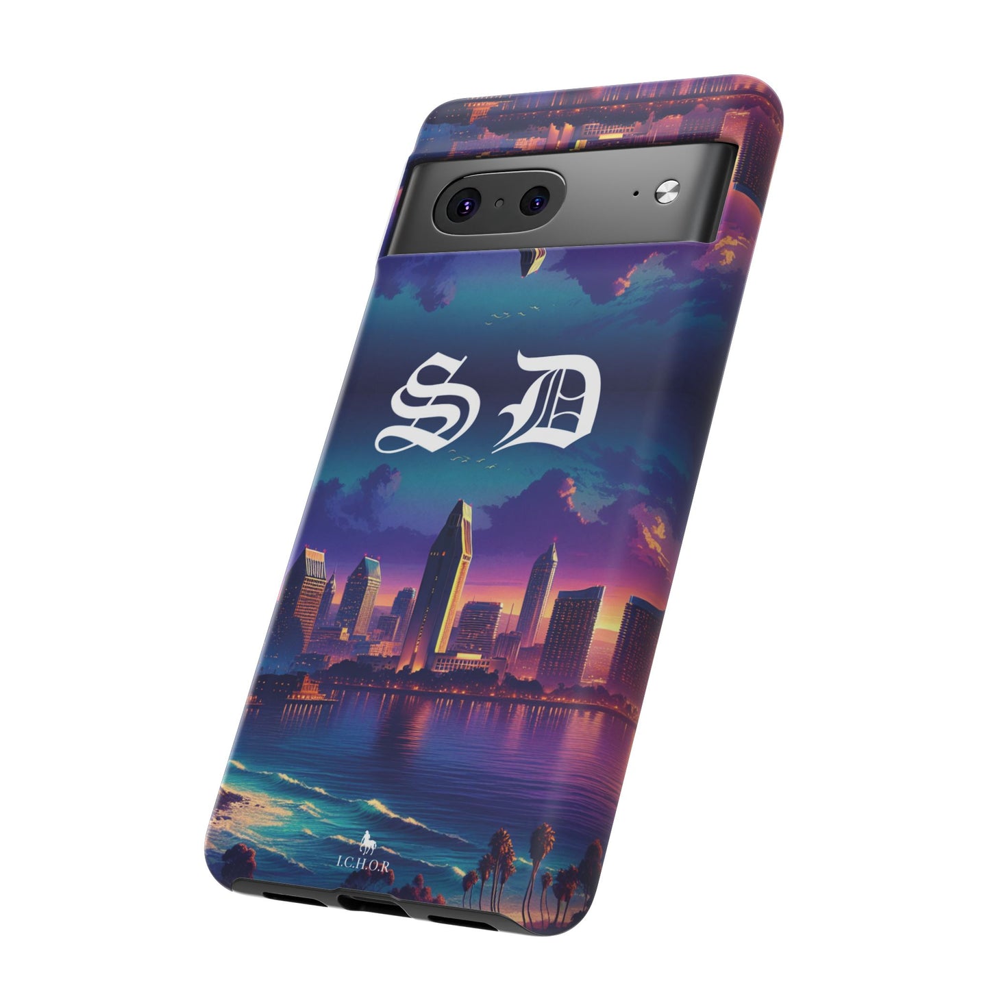 I.C.H.O.R "SD" San Diego Tough Phone Case - Stylish Protection for Your Device