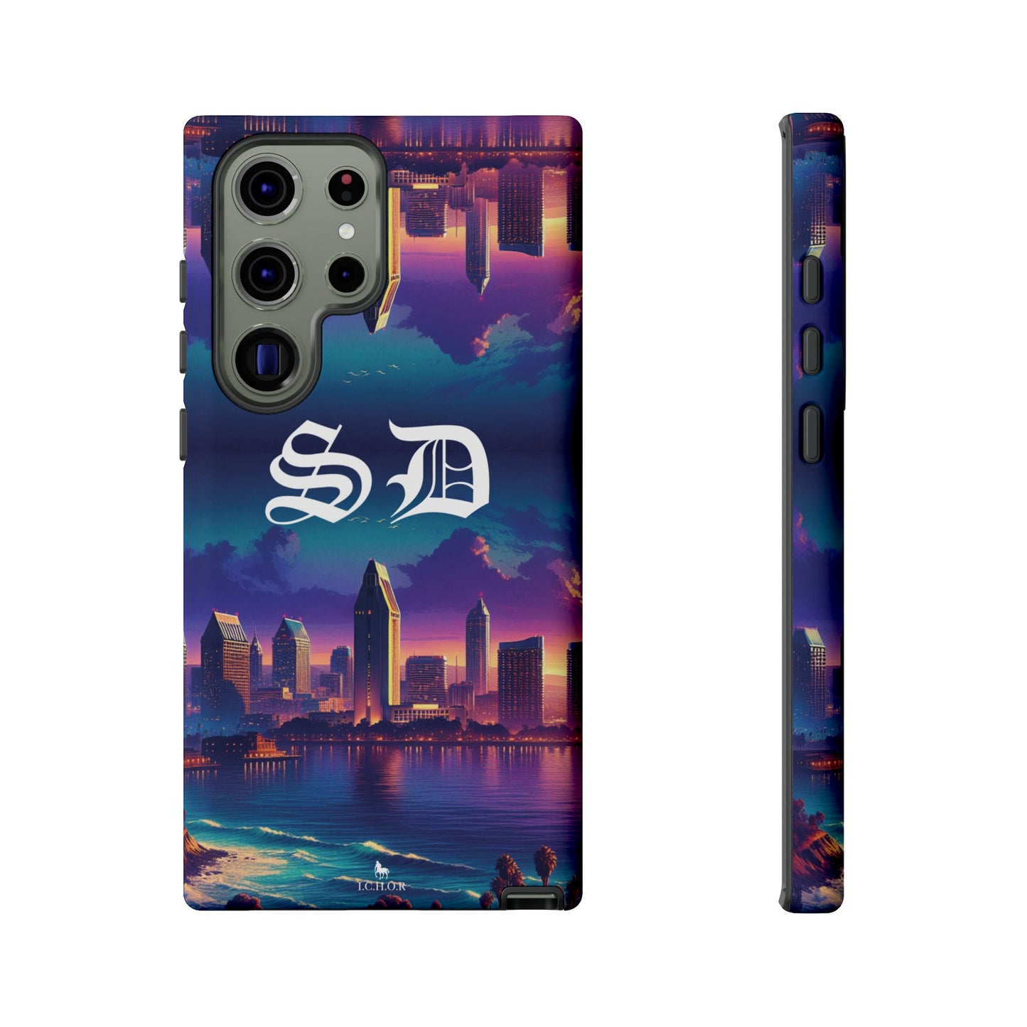 I.C.H.O.R "SD" San Diego Tough Phone Case - Stylish Protection for Your Device