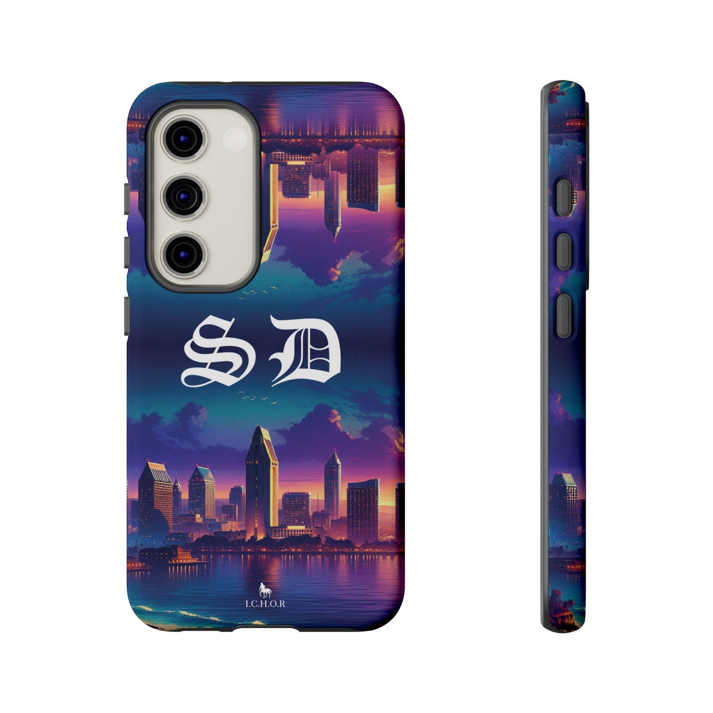 I.C.H.O.R "SD" San Diego Tough Phone Case - Stylish Protection for Your Device
