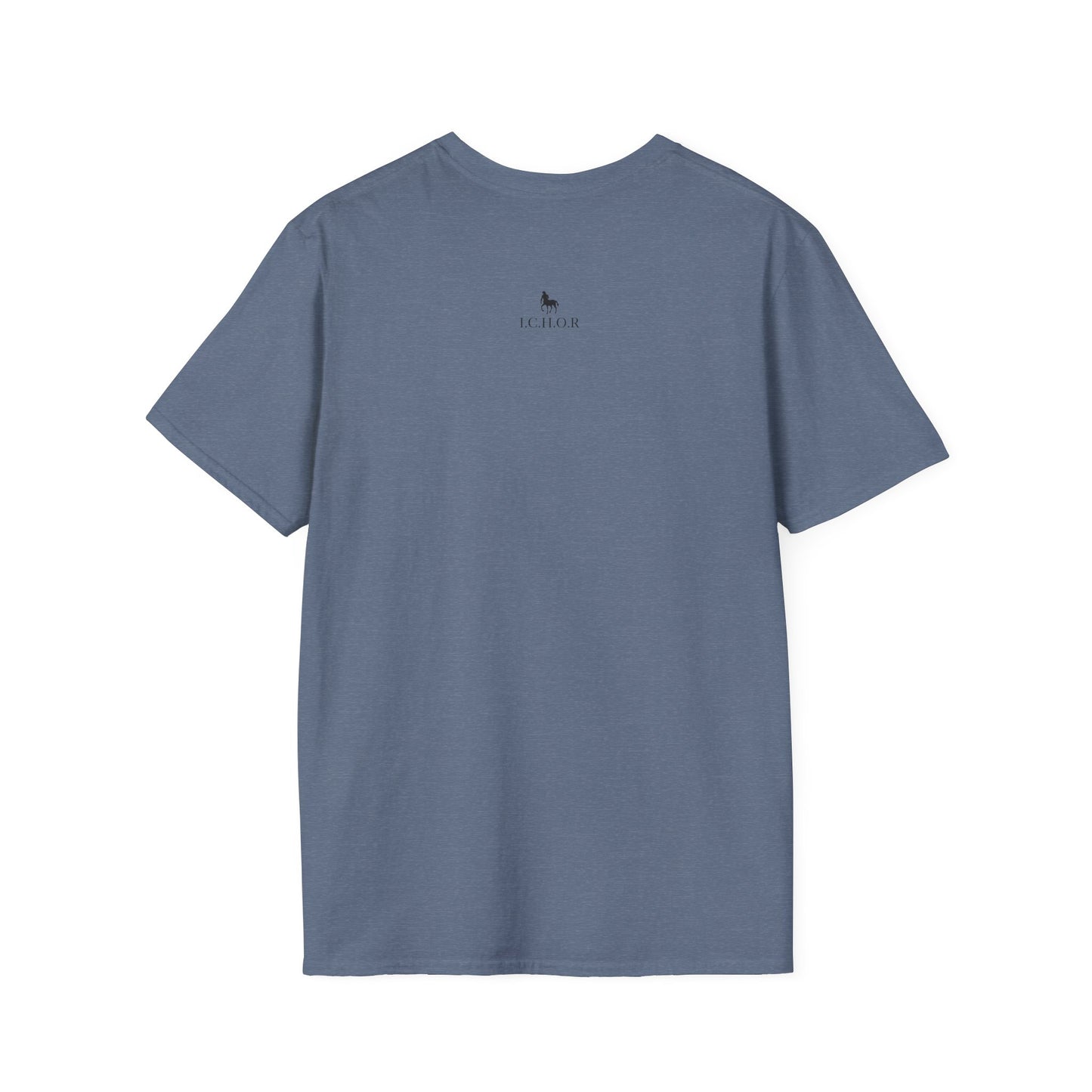 I.C.H.O.R Retro "SD" Graphic Unisex Softstyle T-Shirt - Perfect for Casual Outings and Summer Vibes