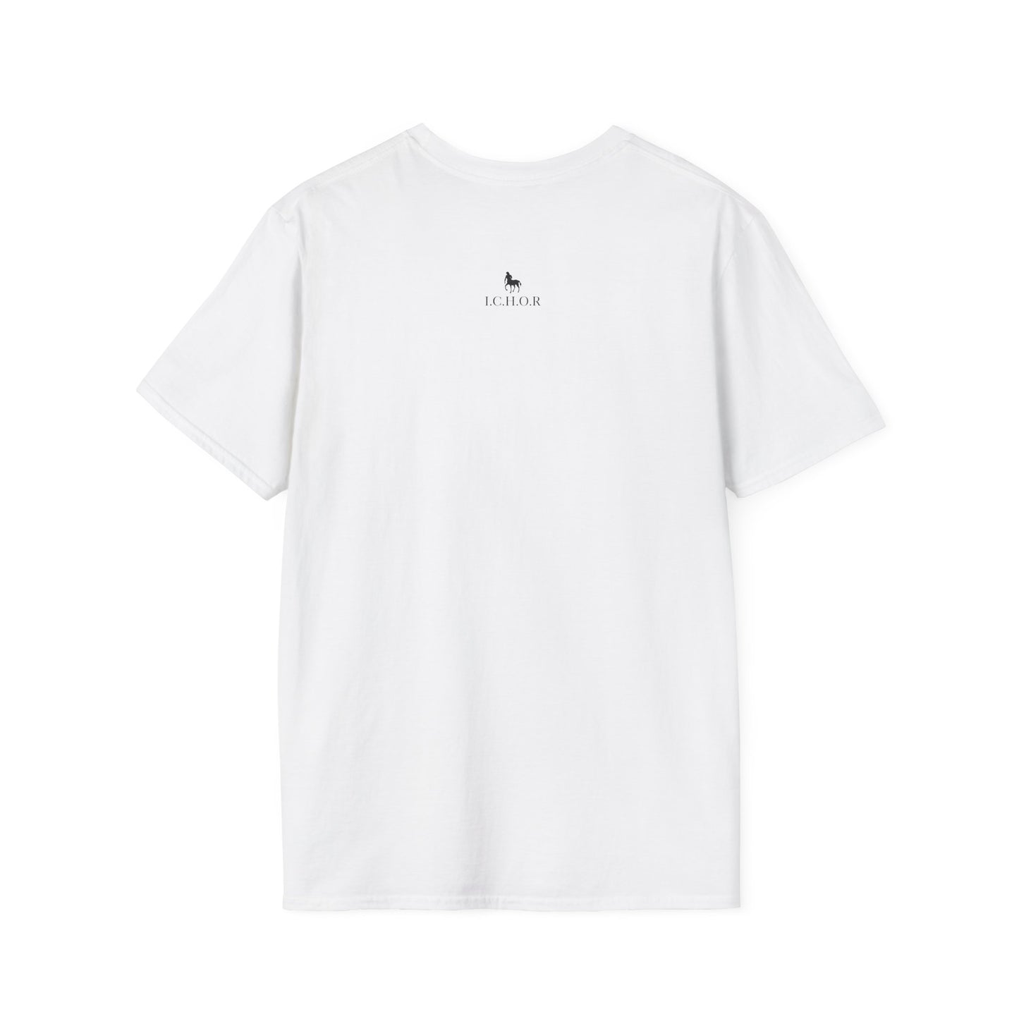 I.C.H.O.R Retro "SD" Graphic Unisex Softstyle T-Shirt - Perfect for Casual Outings and Summer Vibes
