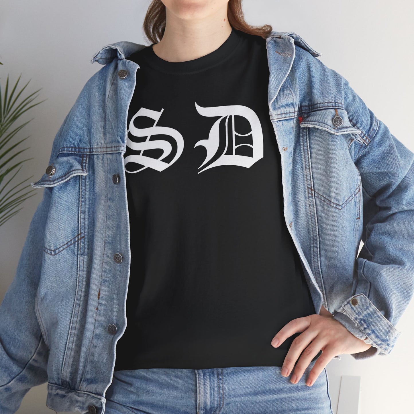 Casual Comfort I.C.H.O.R "SD" Unisex Heavy Cotton Tee - Perfect for Everyday Wear