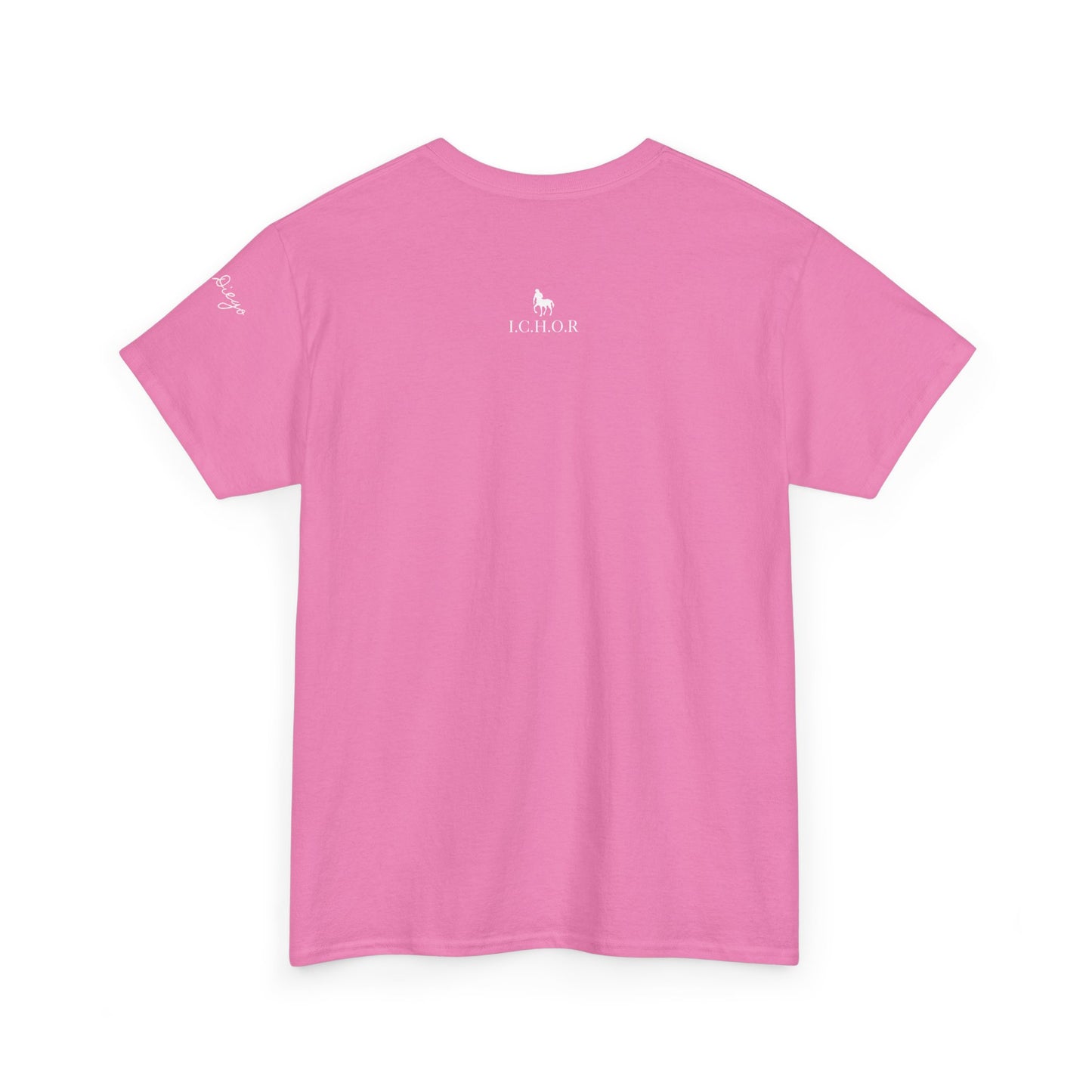 Casual Comfort I.C.H.O.R "SD" Unisex Heavy Cotton Tee - Perfect for Everyday Wear