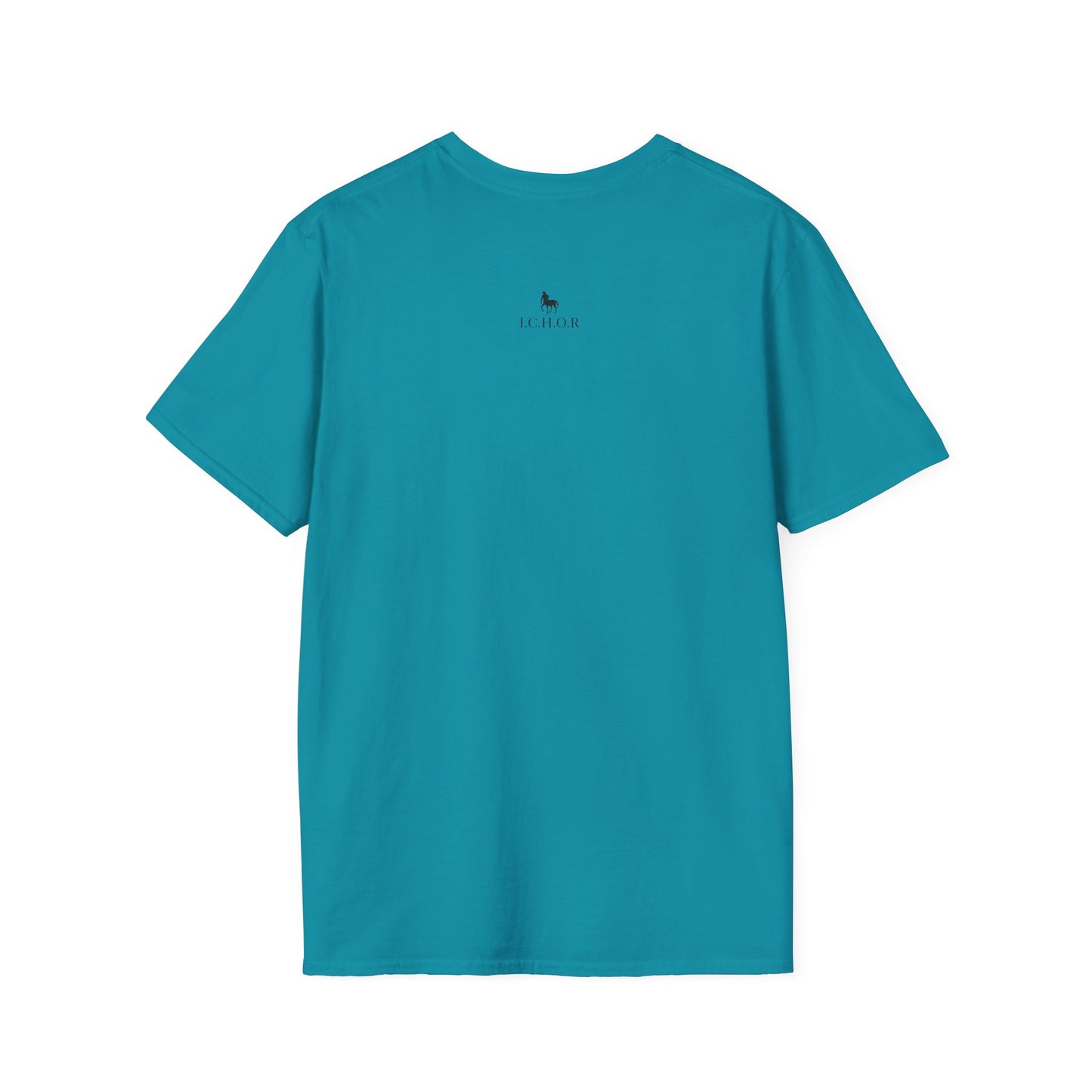 I.C.H.O.R Retro "SD" Graphic Unisex Softstyle T-Shirt - Perfect for Casual Outings and Summer Vibes