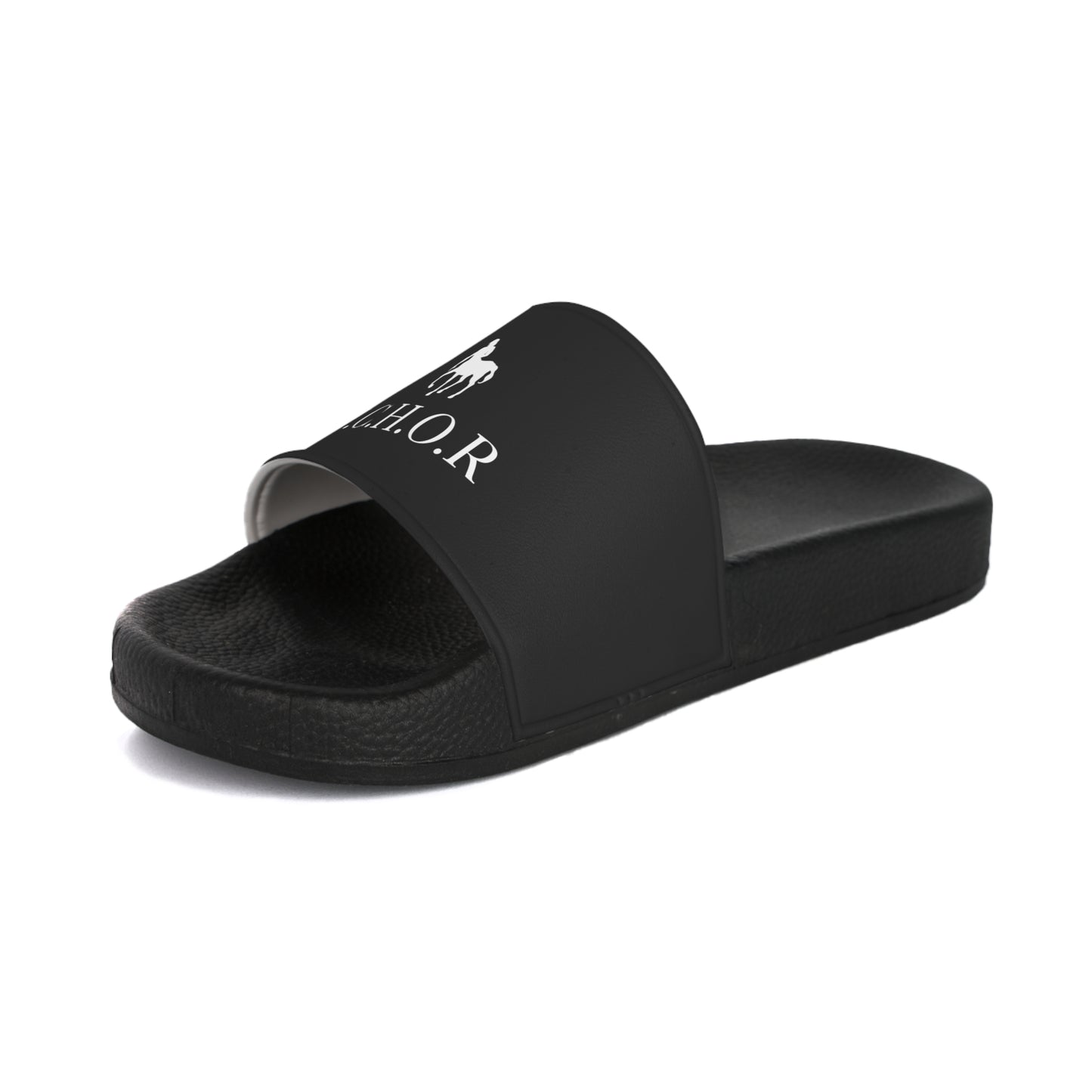 Classic I.C.H.O.R Stylish Men's Slide Sandals with I.C.H.O.R. Design - Comfortable Summer Footwear