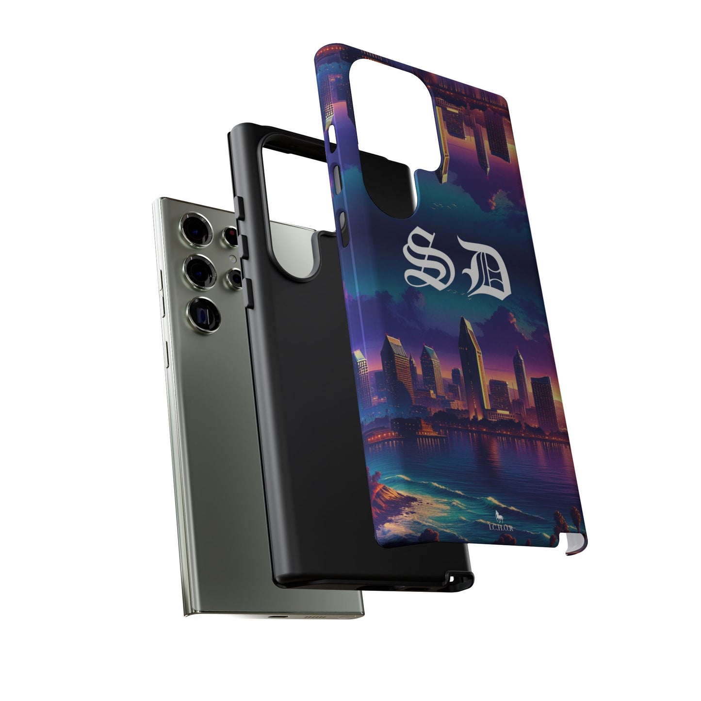 I.C.H.O.R "SD" San Diego Tough Phone Case - Stylish Protection for Your Device