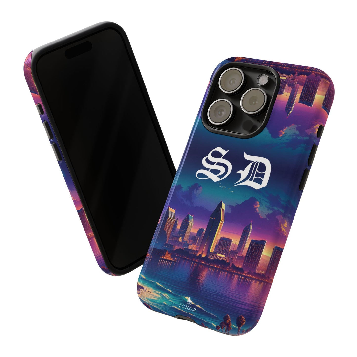 I.C.H.O.R "SD" San Diego Tough Phone Case - Stylish Protection for Your Device