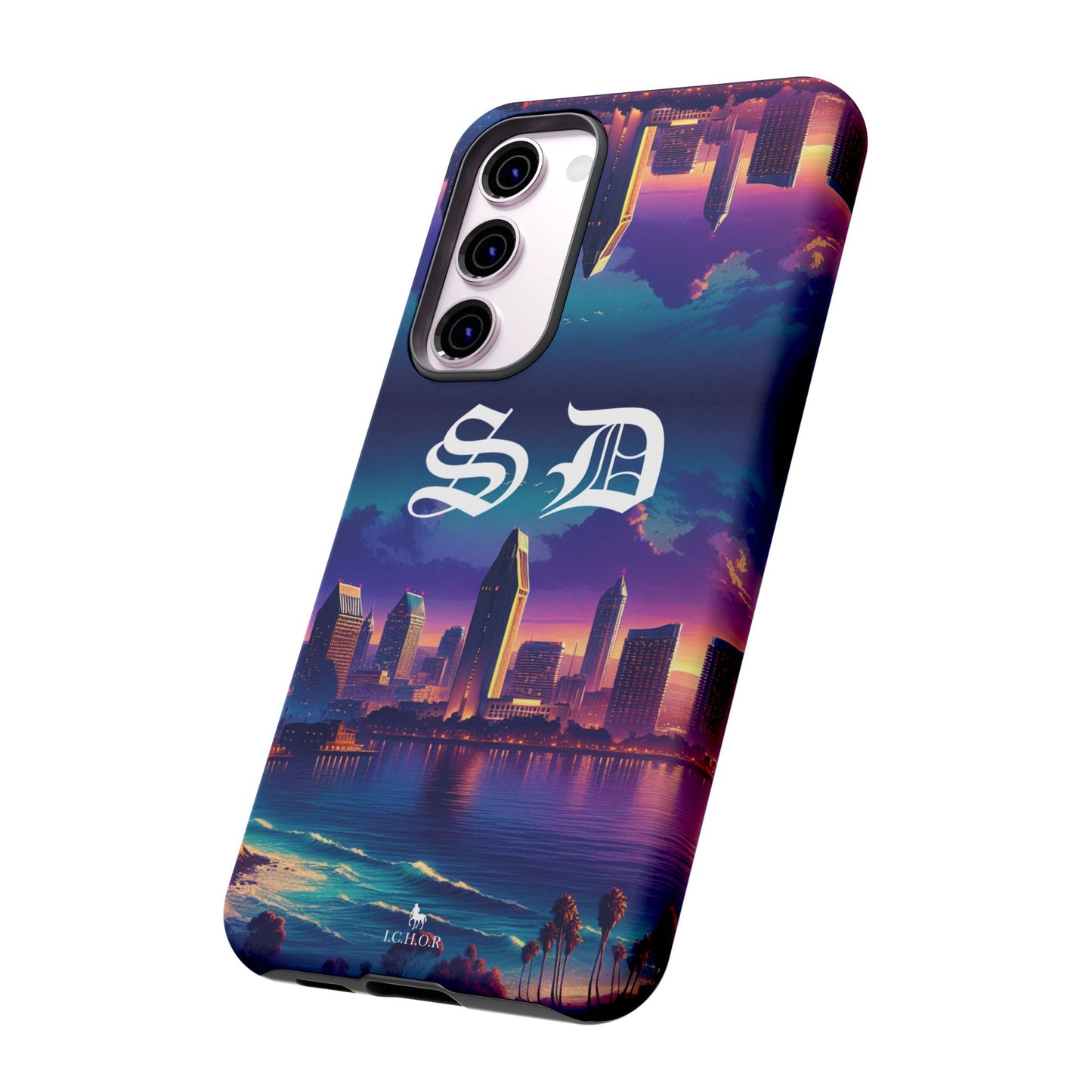 I.C.H.O.R "SD" San Diego Tough Phone Case - Stylish Protection for Your Device