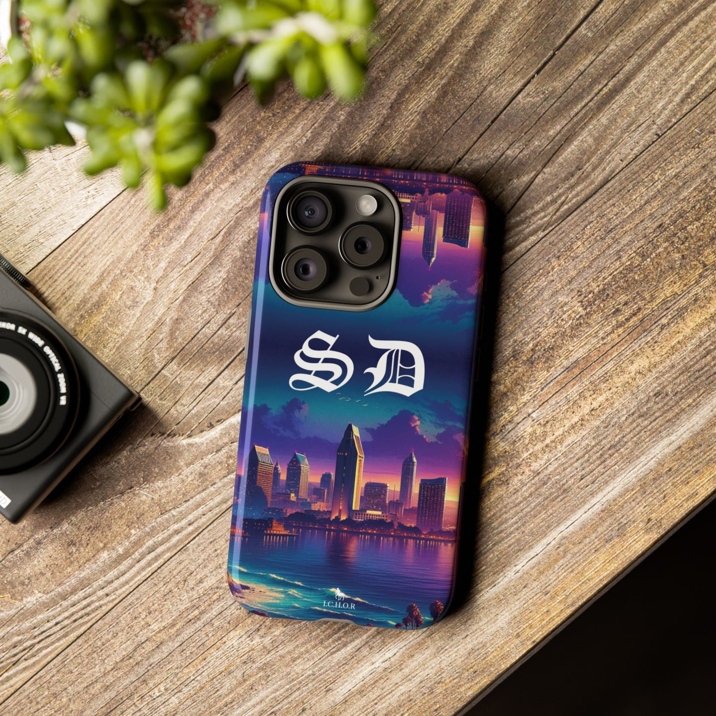 I.C.H.O.R "SD" San Diego Tough Phone Case - Stylish Protection for Your Device
