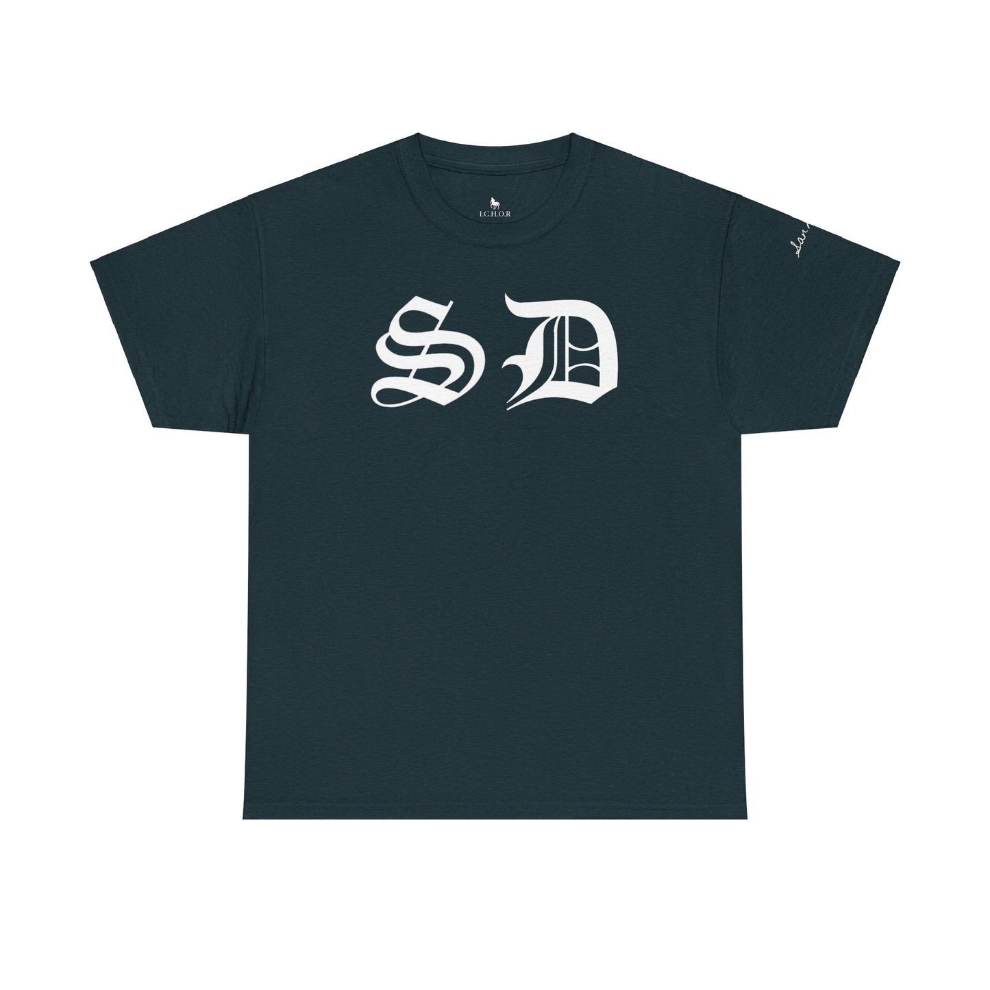 Casual Comfort I.C.H.O.R "SD" Unisex Heavy Cotton Tee - Perfect for Everyday Wear