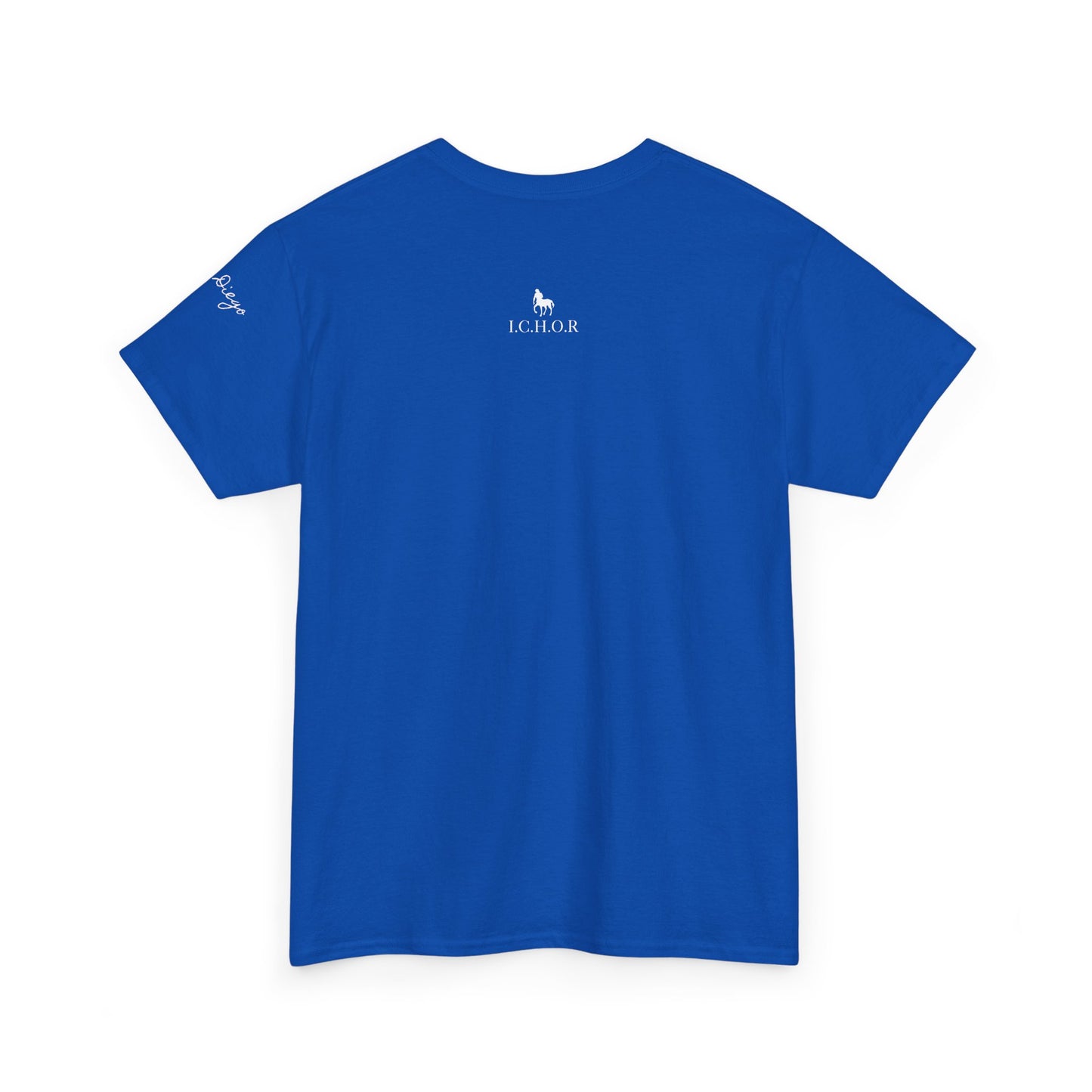 Casual Comfort I.C.H.O.R "SD" Unisex Heavy Cotton Tee - Perfect for Everyday Wear