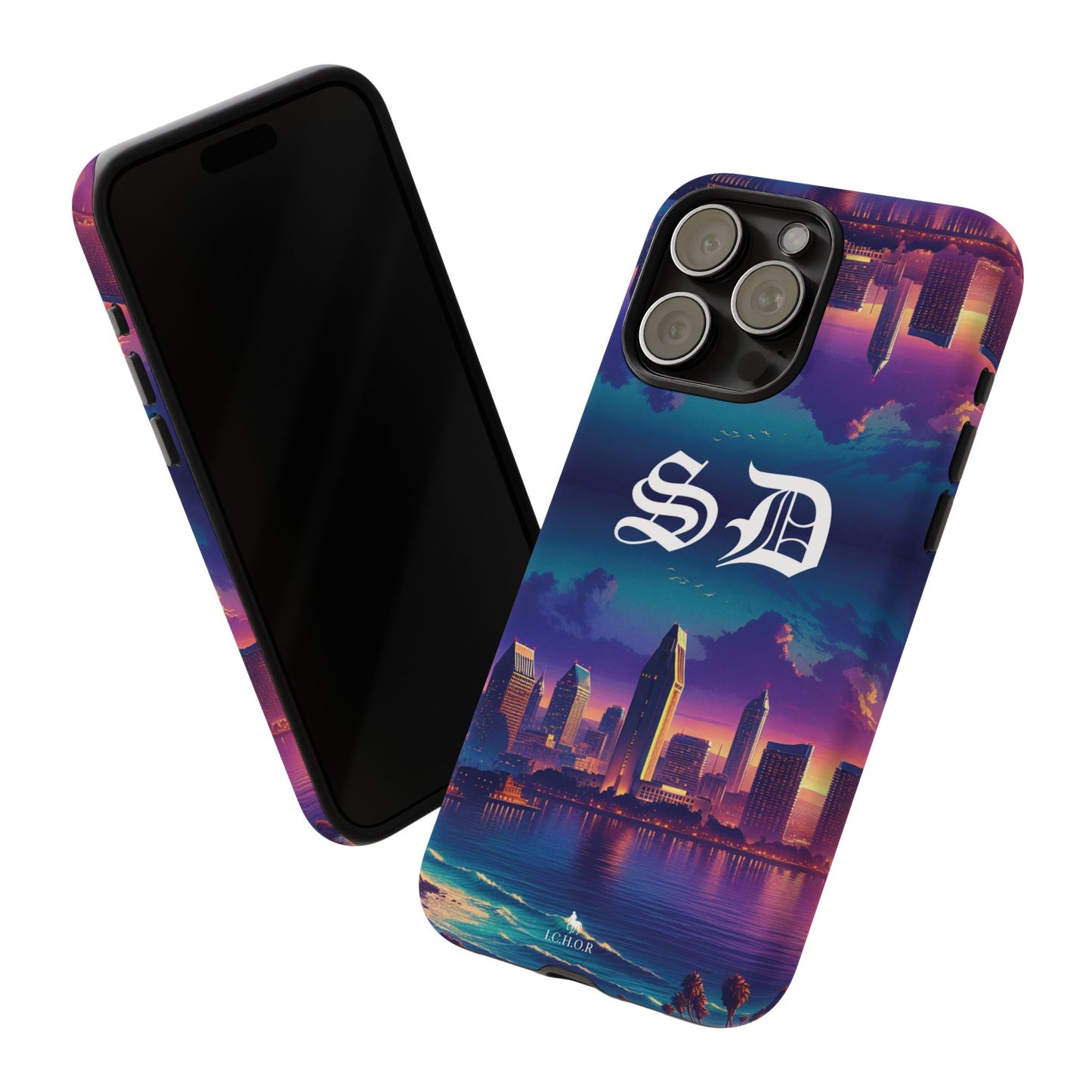 I.C.H.O.R "SD" San Diego Tough Phone Case - Stylish Protection for Your Device