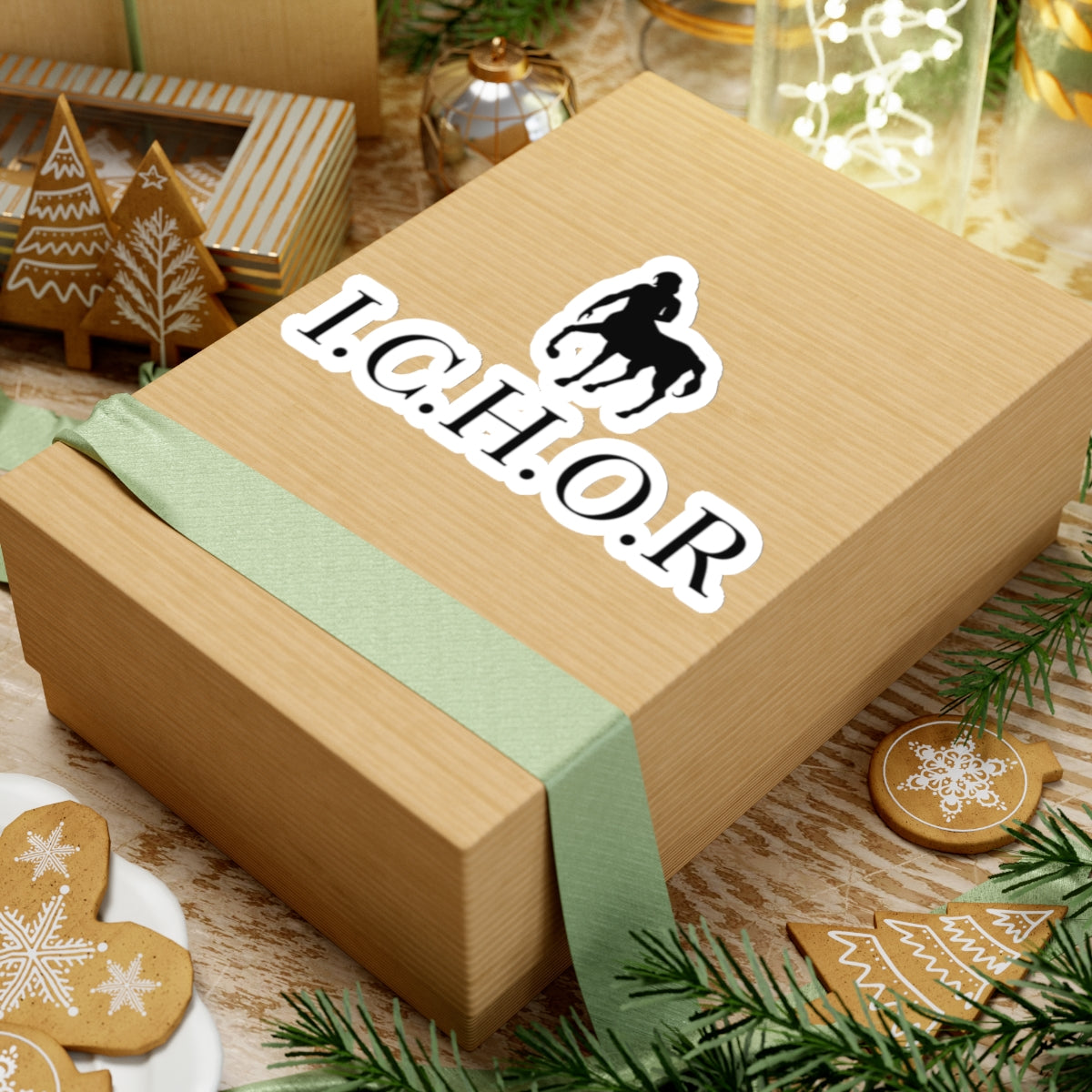 I.C.H.O.R. Centaur Kiss-Cut Stickers | Mythical Creature Removable Decals for Laptops & Journals