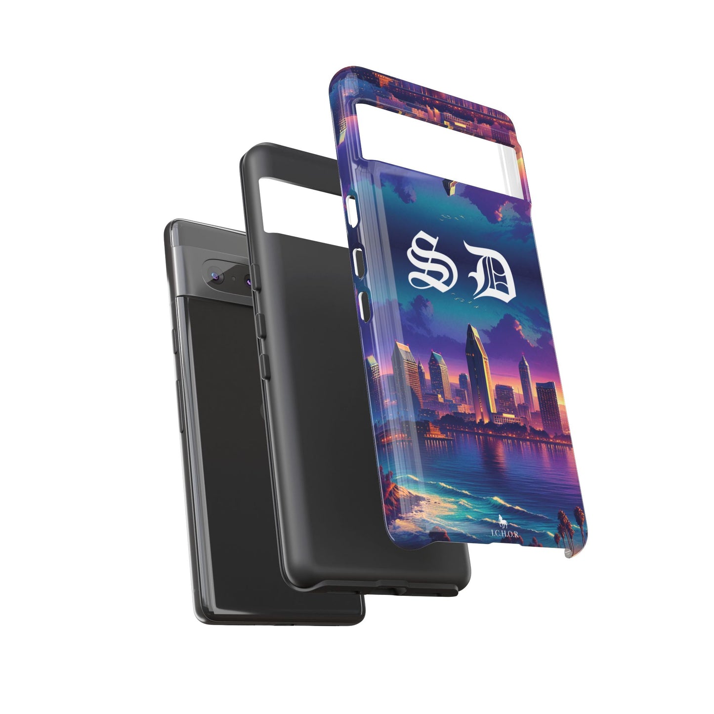 I.C.H.O.R "SD" San Diego Tough Phone Case - Stylish Protection for Your Device
