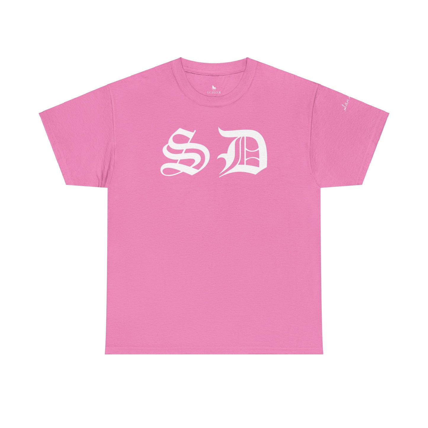 Casual Comfort I.C.H.O.R "SD" Unisex Heavy Cotton Tee - Perfect for Everyday Wear