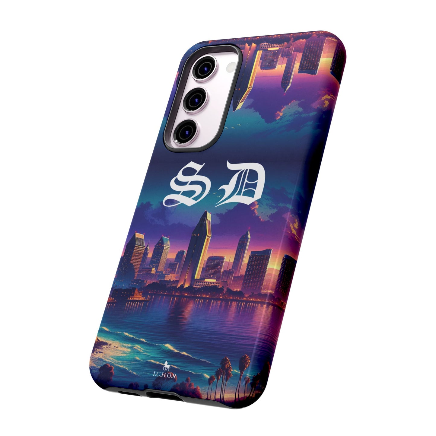 I.C.H.O.R "SD" San Diego Tough Phone Case - Stylish Protection for Your Device