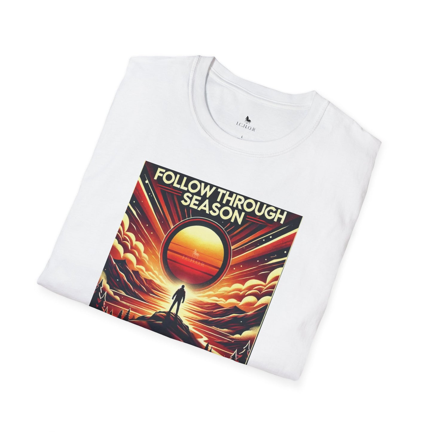 I.C.H.O.R Follow Through Season Cash Fraze Unisex Softstyle T-Shirt - Vibrant Graphic Tee for Inspiration and Motivation