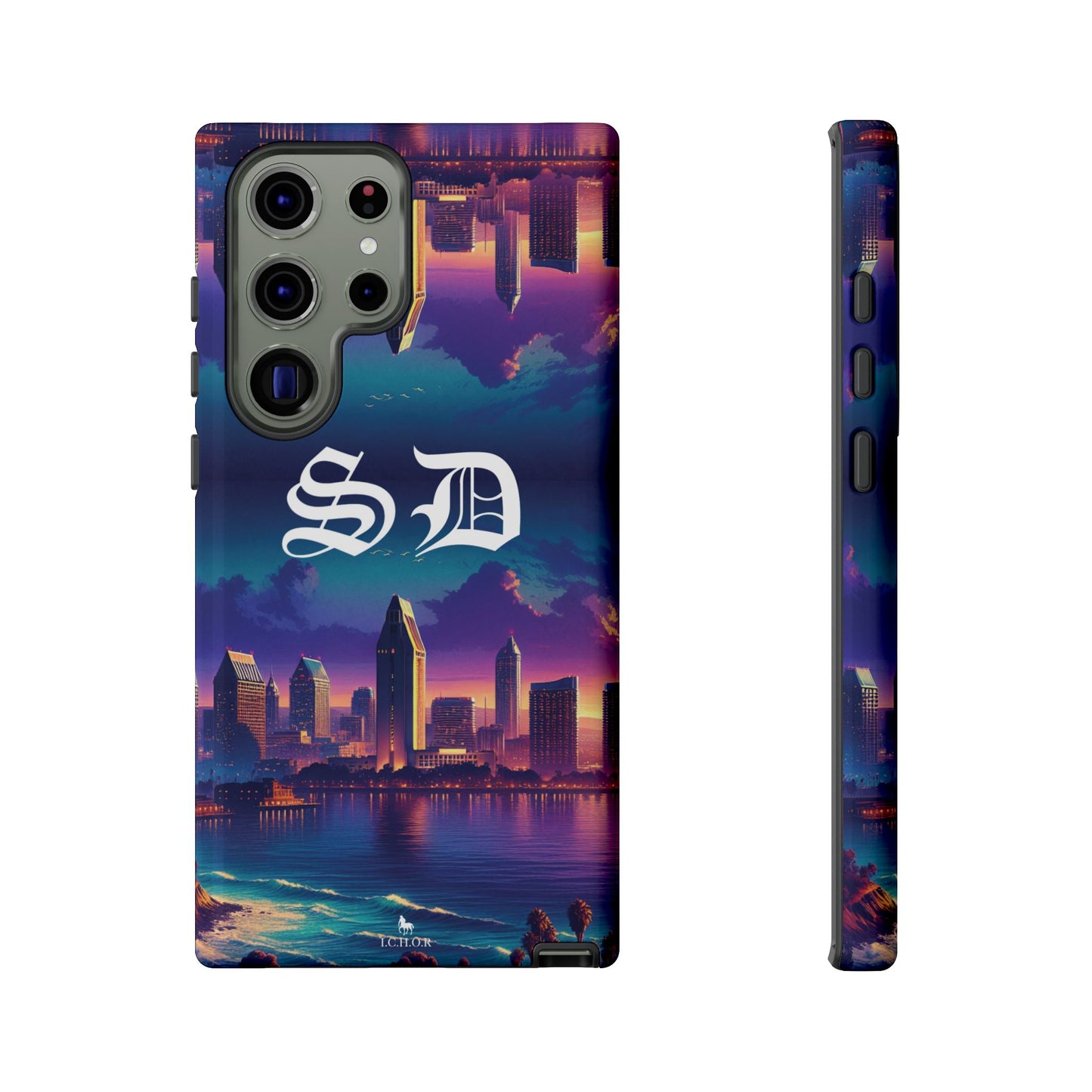 I.C.H.O.R "SD" San Diego Tough Phone Case - Stylish Protection for Your Device