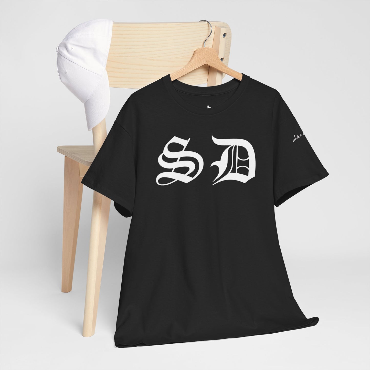 Casual Comfort I.C.H.O.R "SD" Unisex Heavy Cotton Tee - Perfect for Everyday Wear