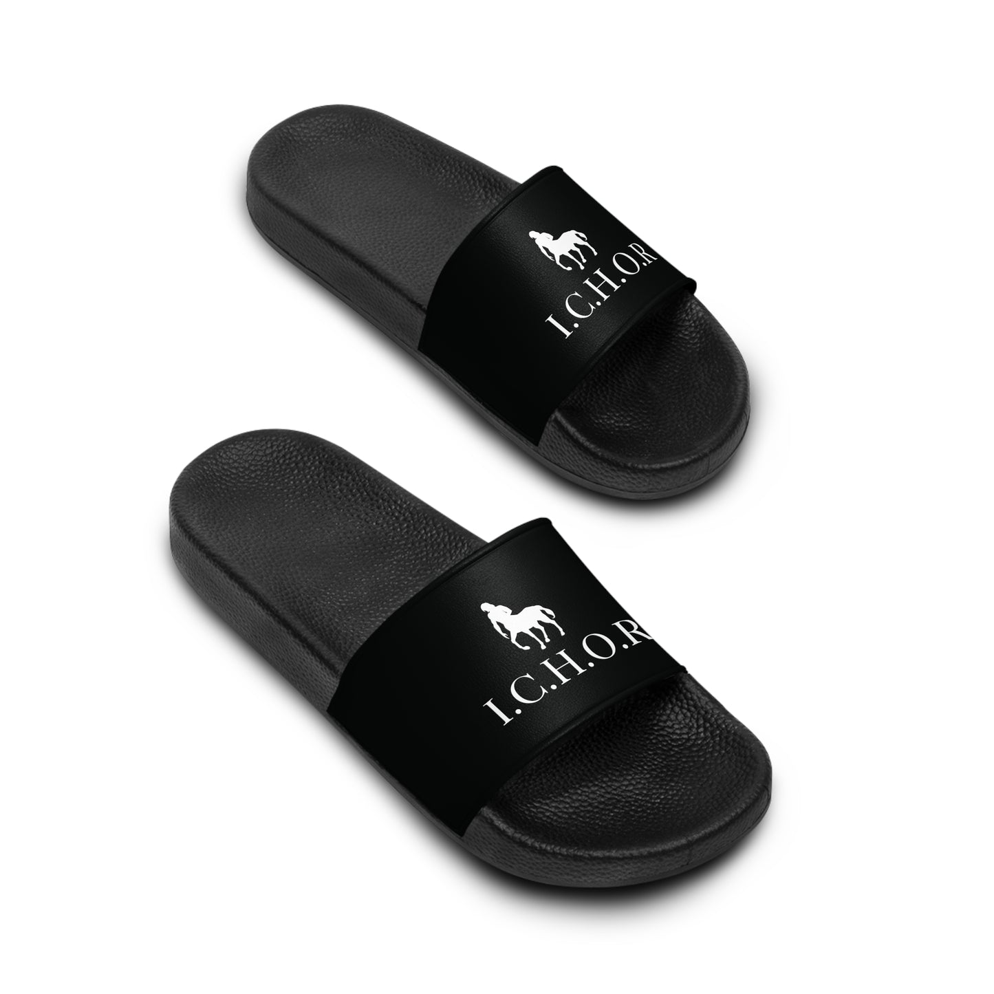 Classic I.C.H.O.R Stylish Women's Slide Sandals with I.C.H.O.R design - Comfortable & Versatile Footwear for Everyday & Vacation