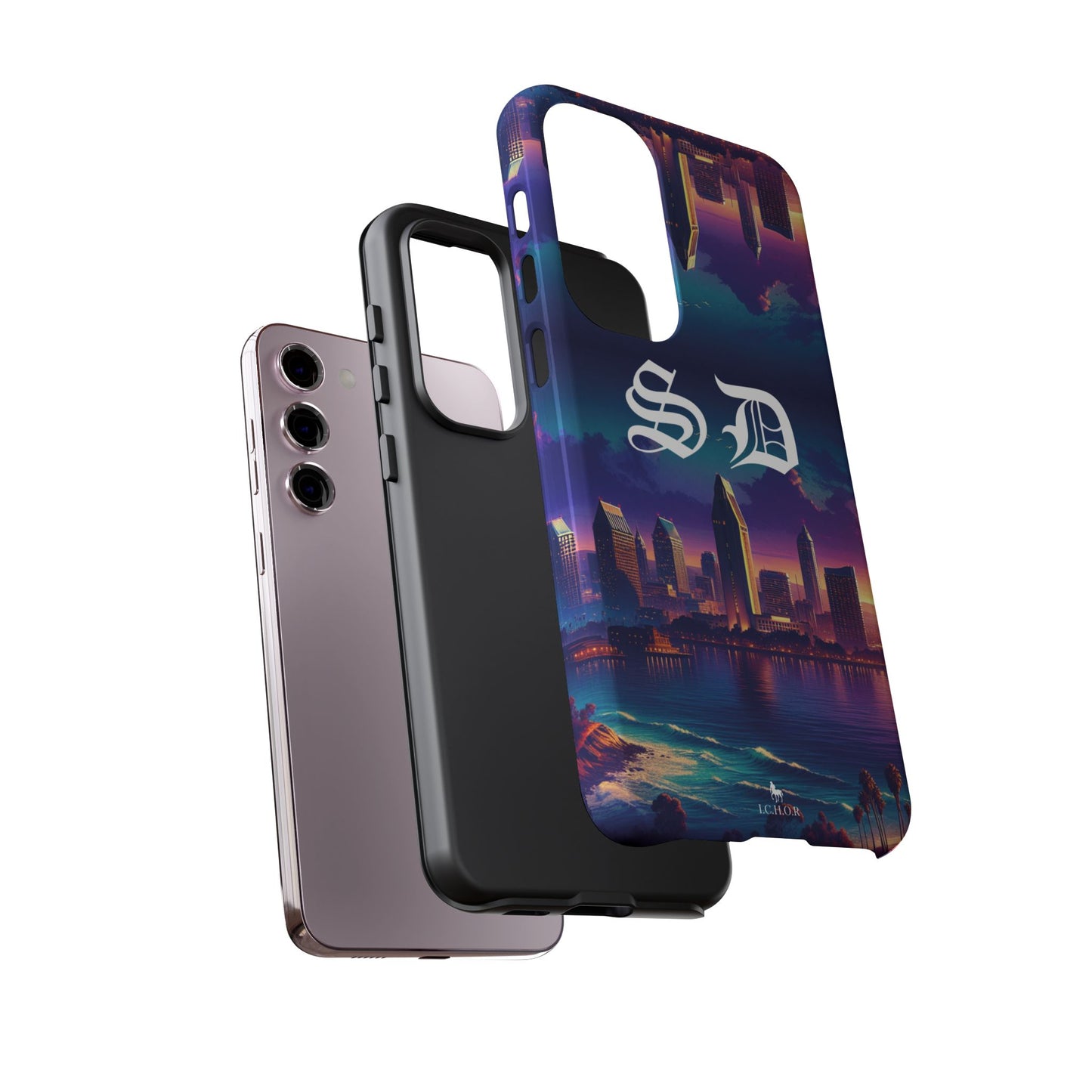 I.C.H.O.R "SD" San Diego Tough Phone Case - Stylish Protection for Your Device