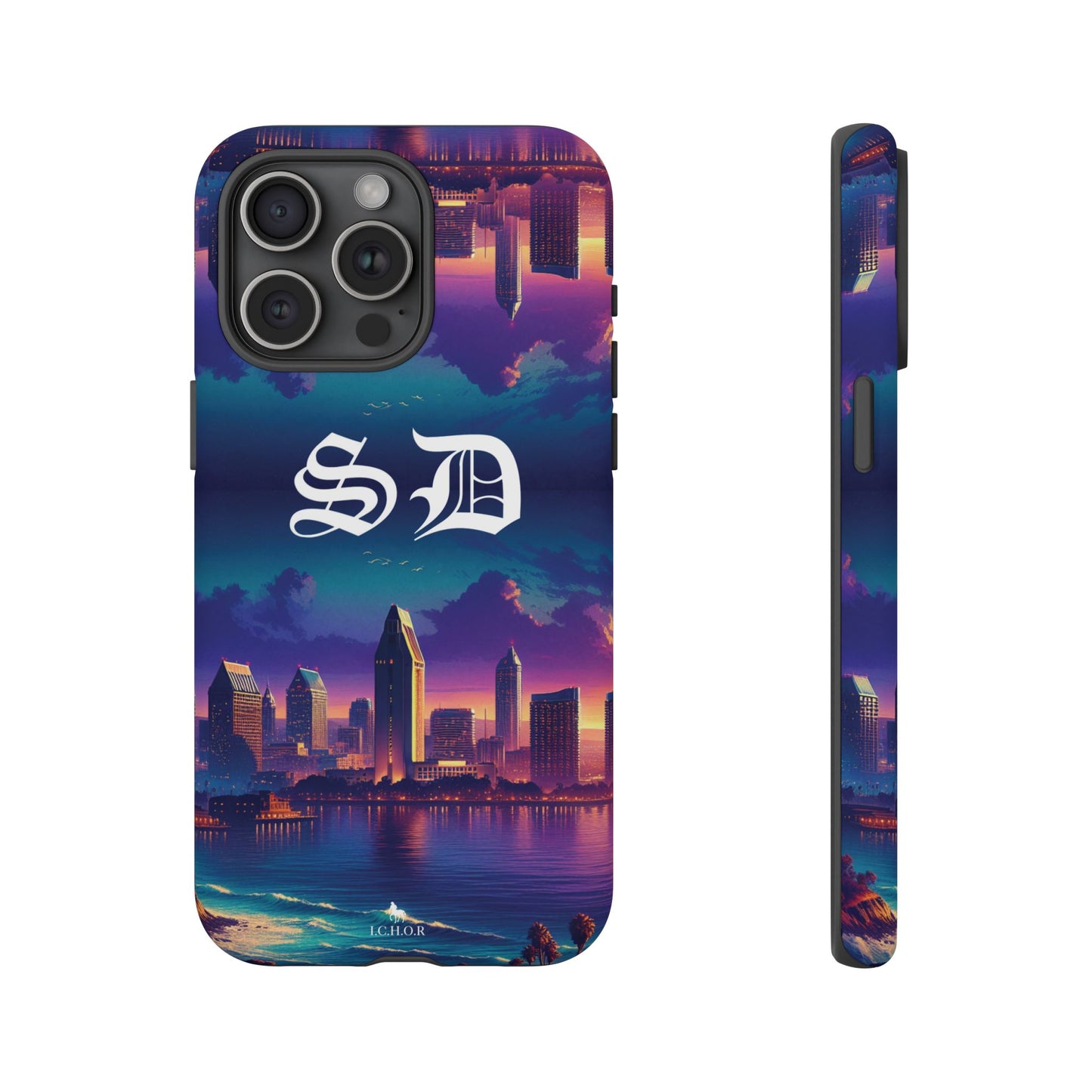 I.C.H.O.R "SD" San Diego Tough Phone Case - Stylish Protection for Your Device