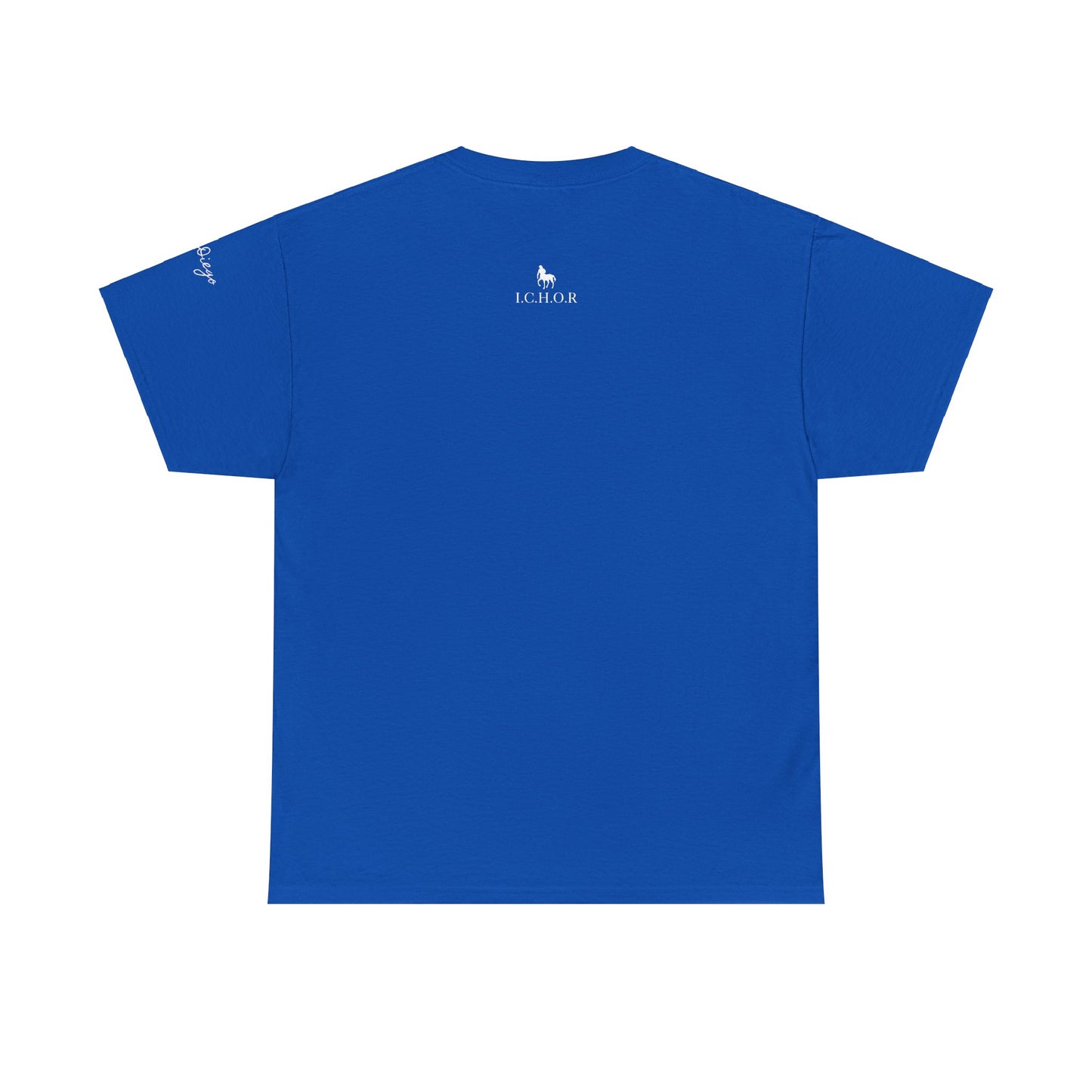 Casual Comfort I.C.H.O.R "SD" Unisex Heavy Cotton Tee - Perfect for Everyday Wear