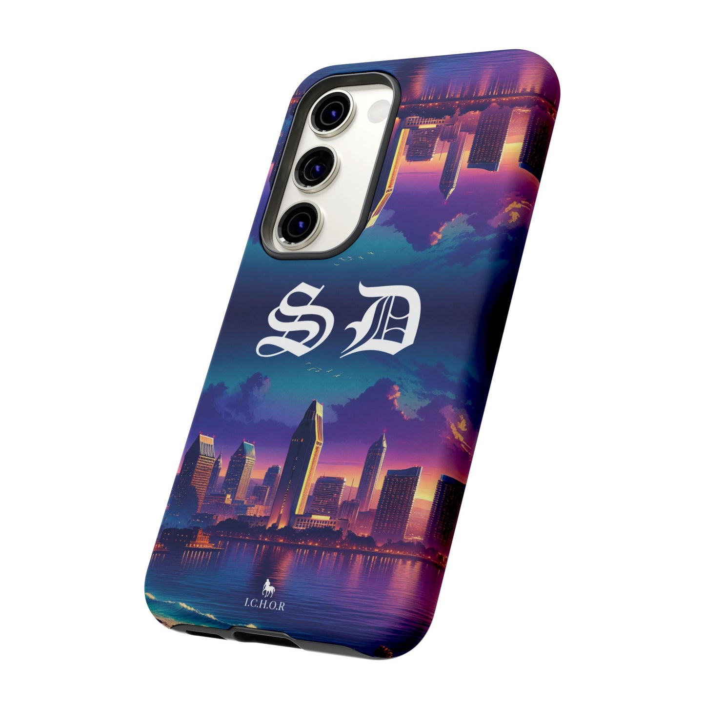 I.C.H.O.R "SD" San Diego Tough Phone Case - Stylish Protection for Your Device