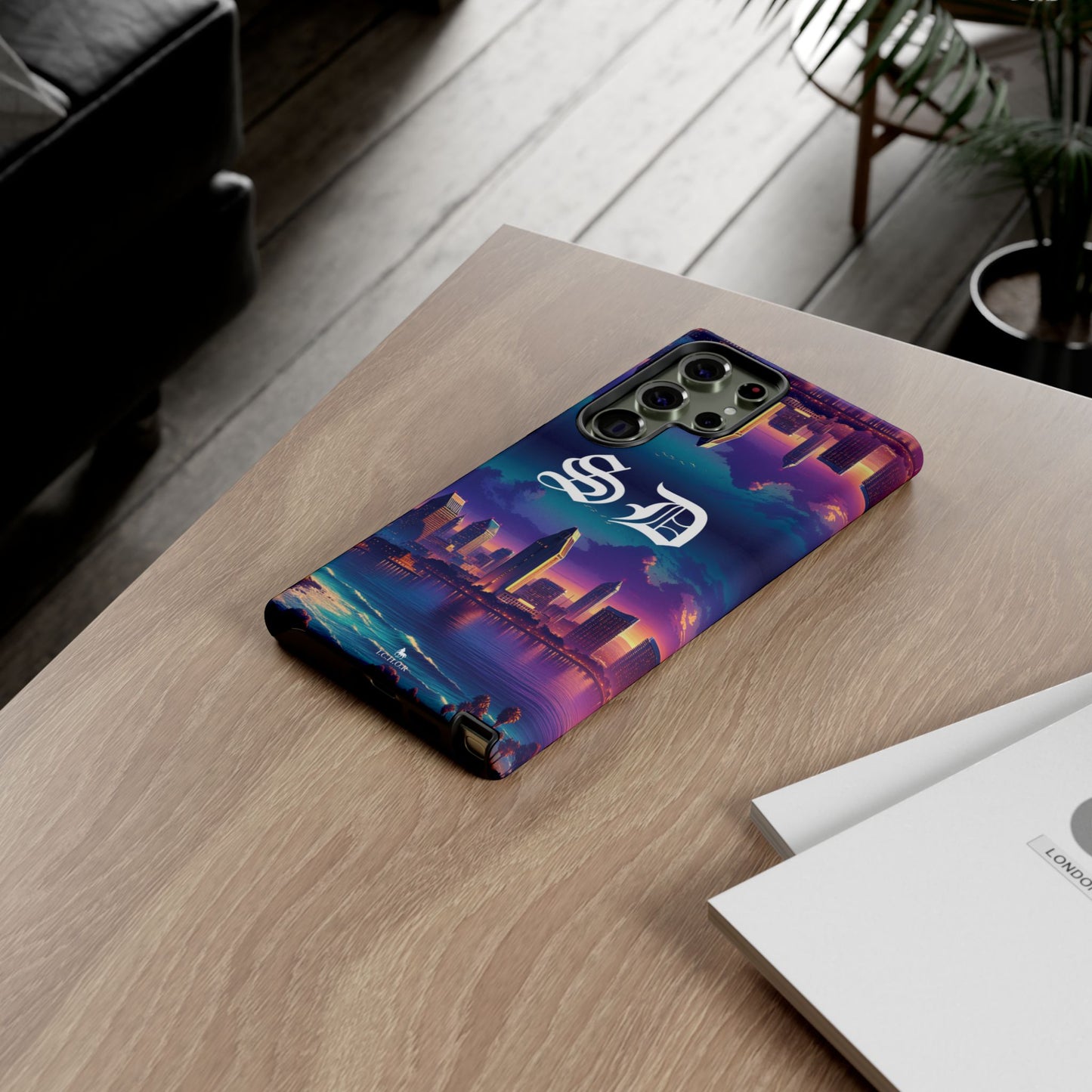 I.C.H.O.R "SD" San Diego Tough Phone Case - Stylish Protection for Your Device