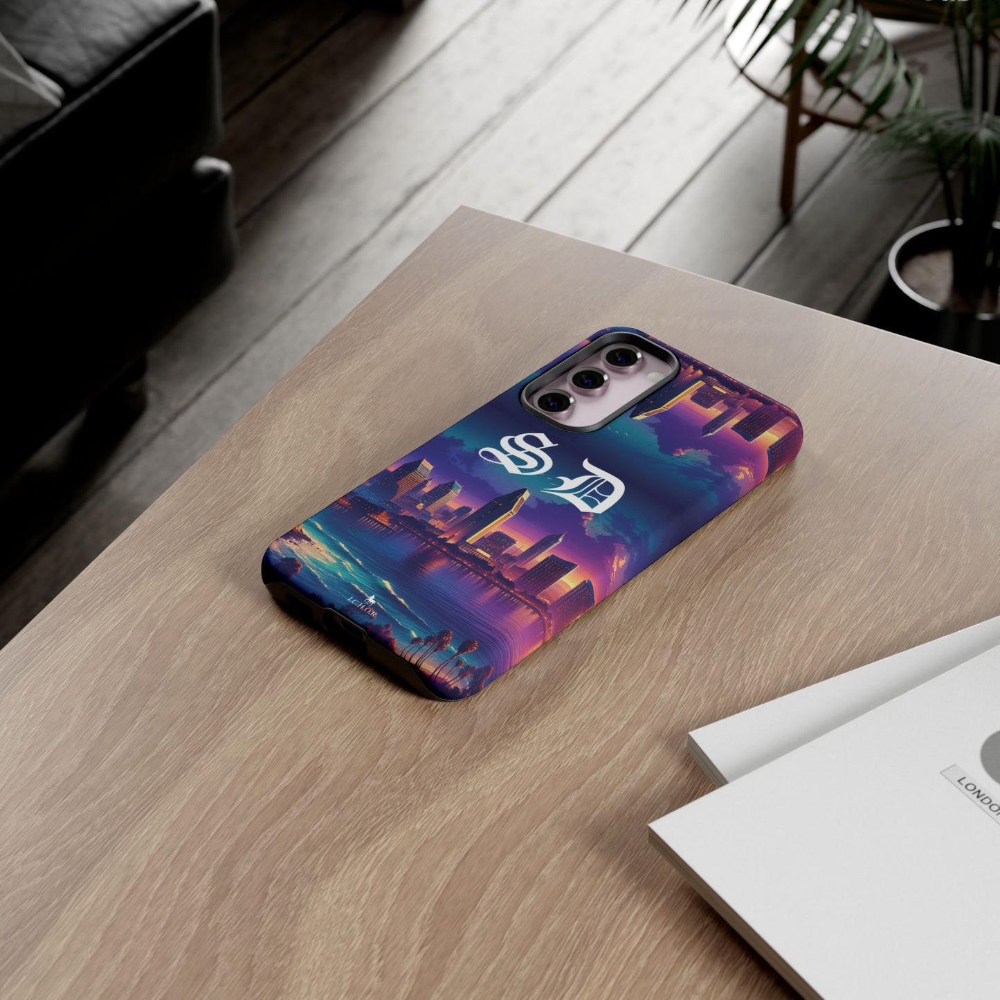 I.C.H.O.R "SD" San Diego Tough Phone Case - Stylish Protection for Your Device