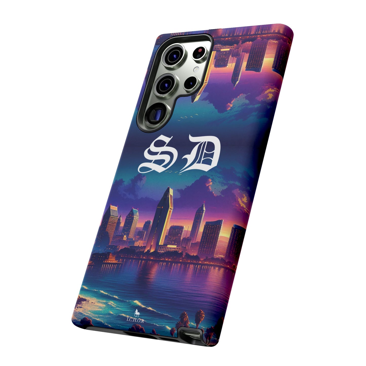 I.C.H.O.R "SD" San Diego Tough Phone Case - Stylish Protection for Your Device