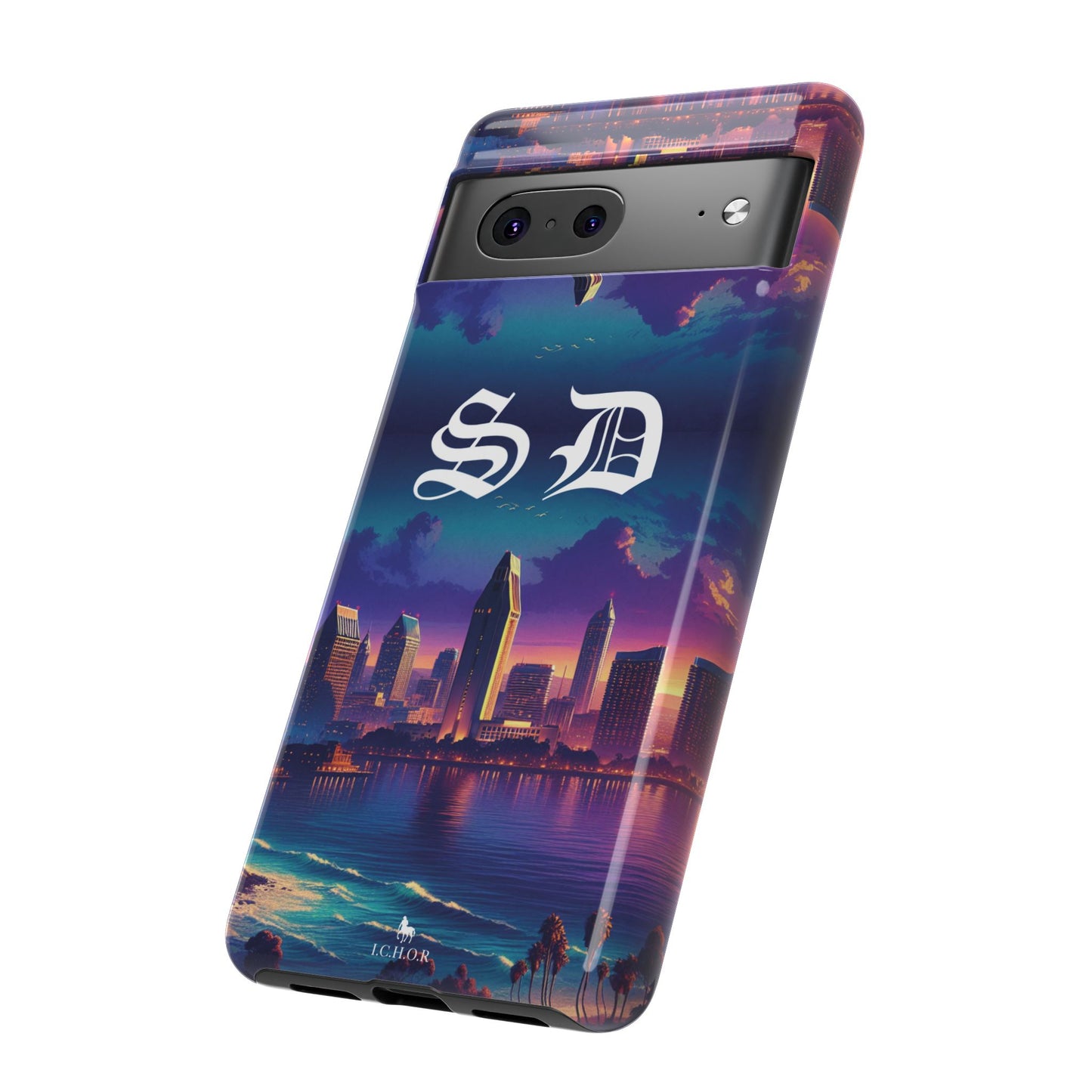 I.C.H.O.R "SD" San Diego Tough Phone Case - Stylish Protection for Your Device