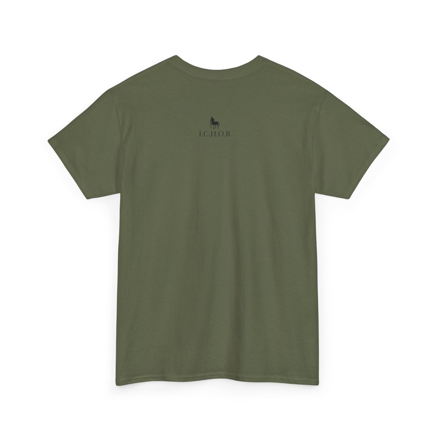 Classic I.C.H.O.R. Unisex Heavy Cotton Tee - Casual, Stylish Tee for Everyday Wear