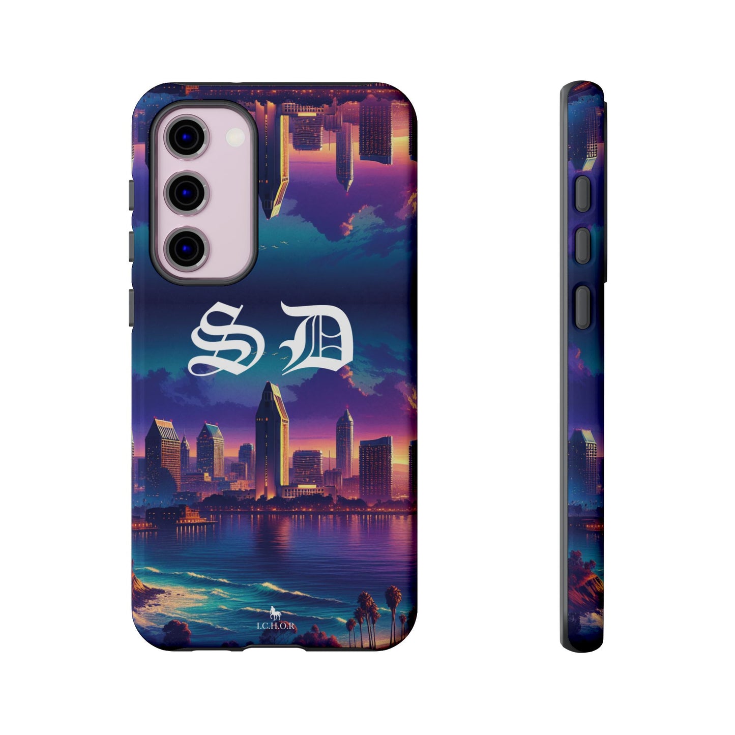 I.C.H.O.R "SD" San Diego Tough Phone Case - Stylish Protection for Your Device