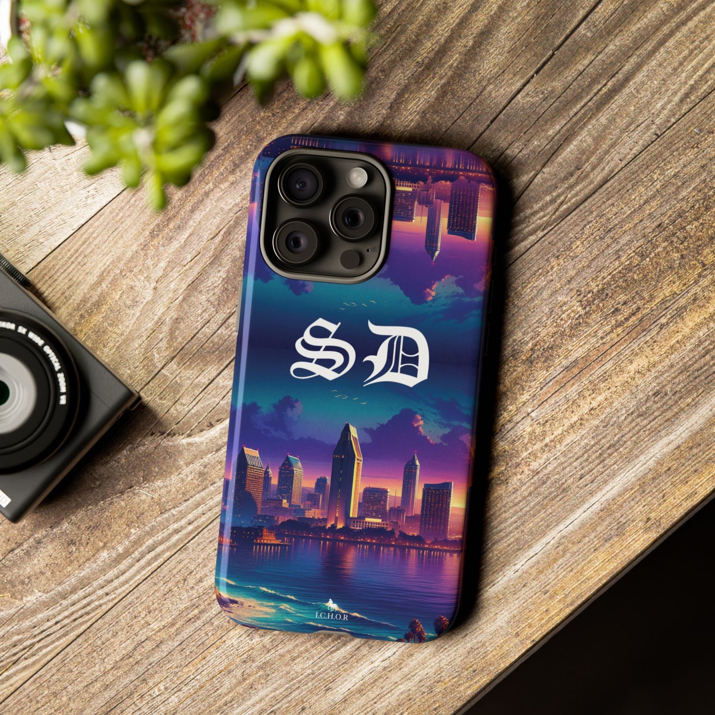 I.C.H.O.R "SD" San Diego Tough Phone Case - Stylish Protection for Your Device