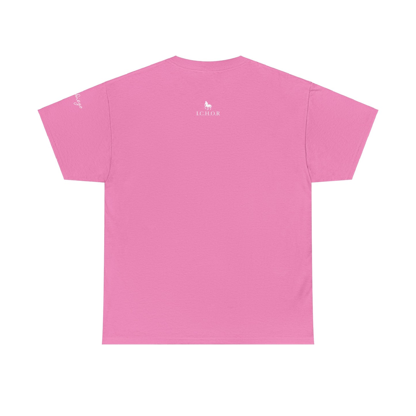 Casual Comfort I.C.H.O.R "SD" Unisex Heavy Cotton Tee - Perfect for Everyday Wear