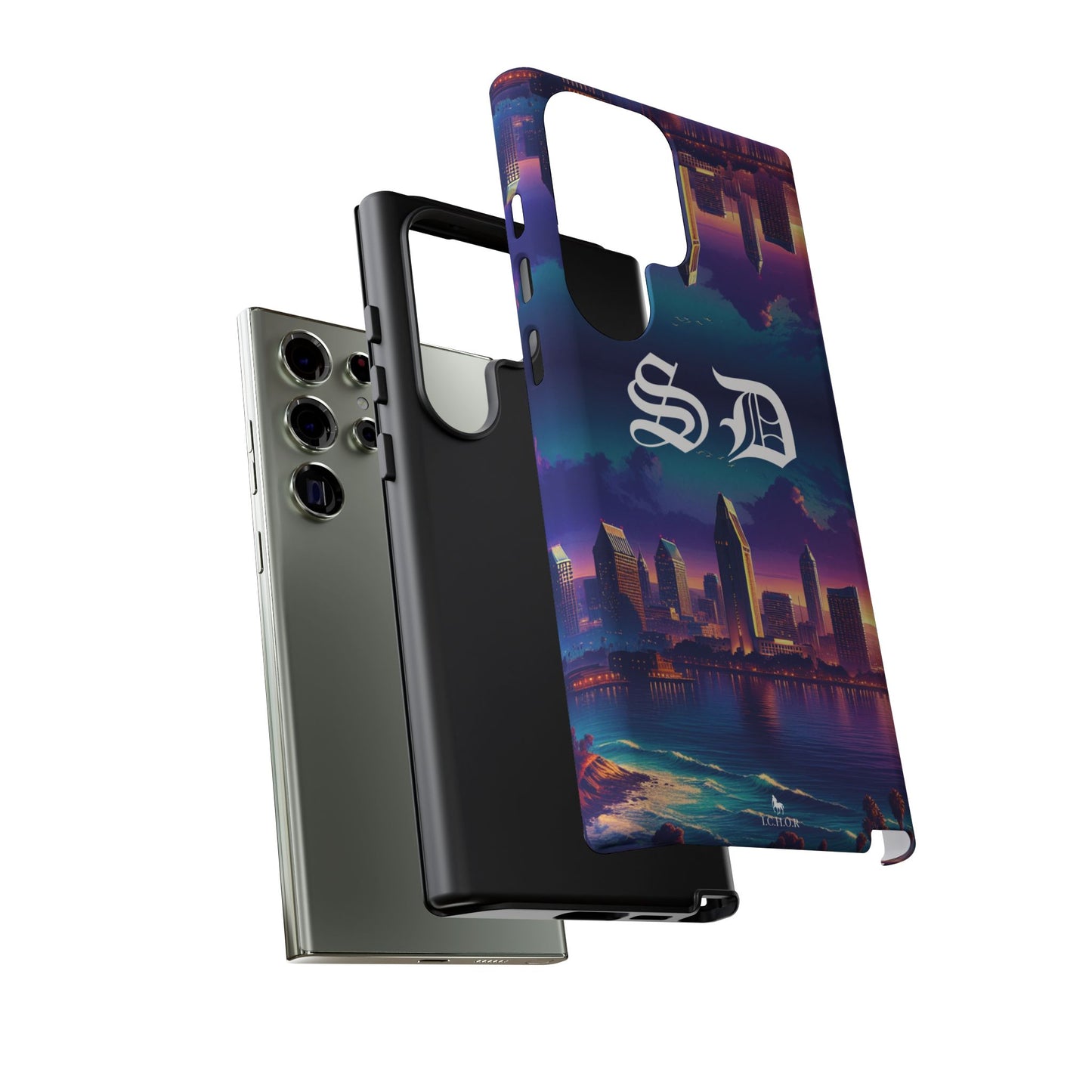 I.C.H.O.R "SD" San Diego Tough Phone Case - Stylish Protection for Your Device