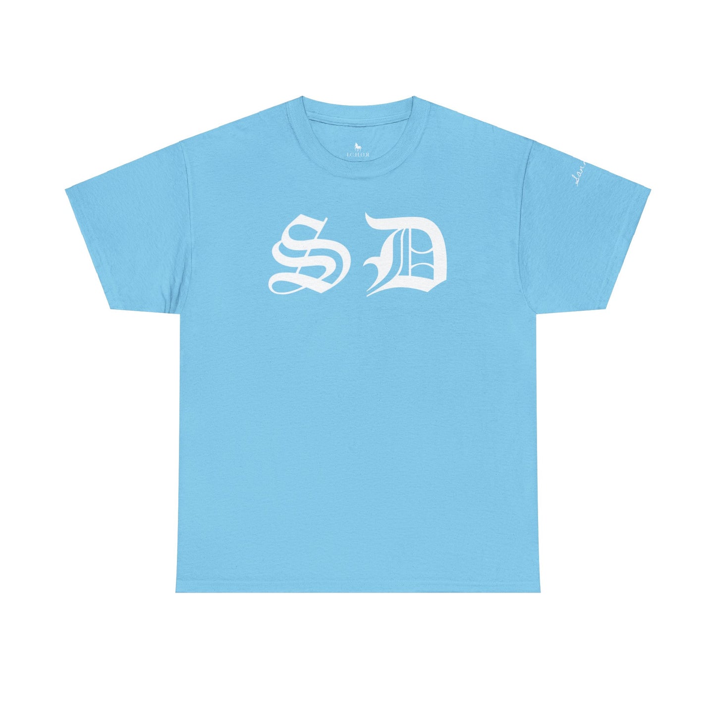 Casual Comfort I.C.H.O.R "SD" Unisex Heavy Cotton Tee - Perfect for Everyday Wear
