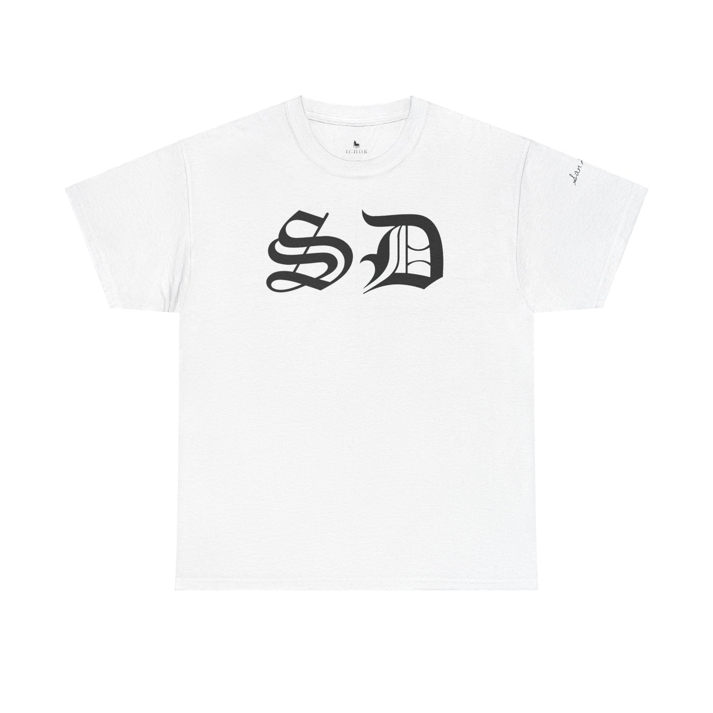 Casual Comfort I.C.H.O.R "SD" Unisex Heavy Cotton Tee - Perfect for Everyday Wear