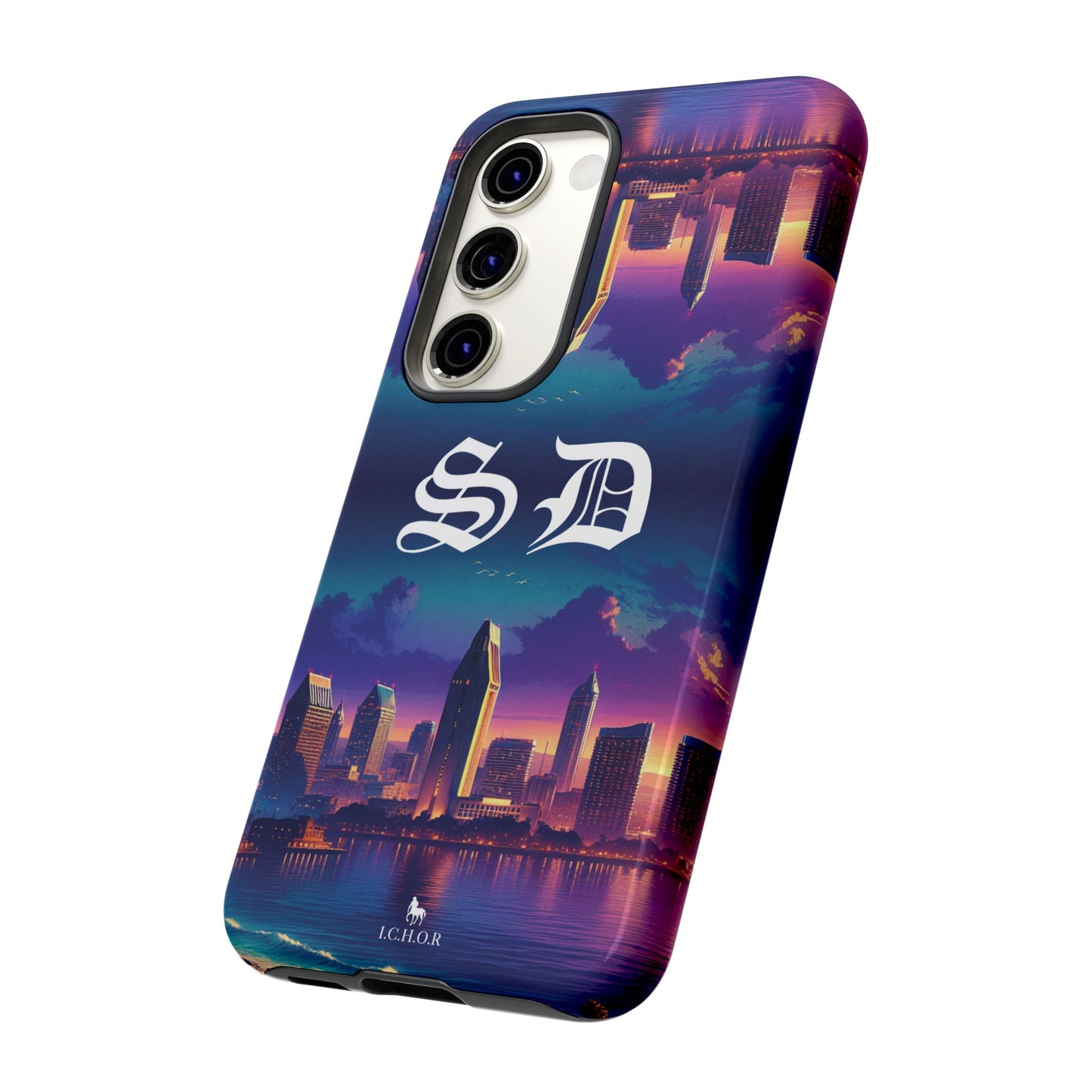I.C.H.O.R "SD" San Diego Tough Phone Case - Stylish Protection for Your Device