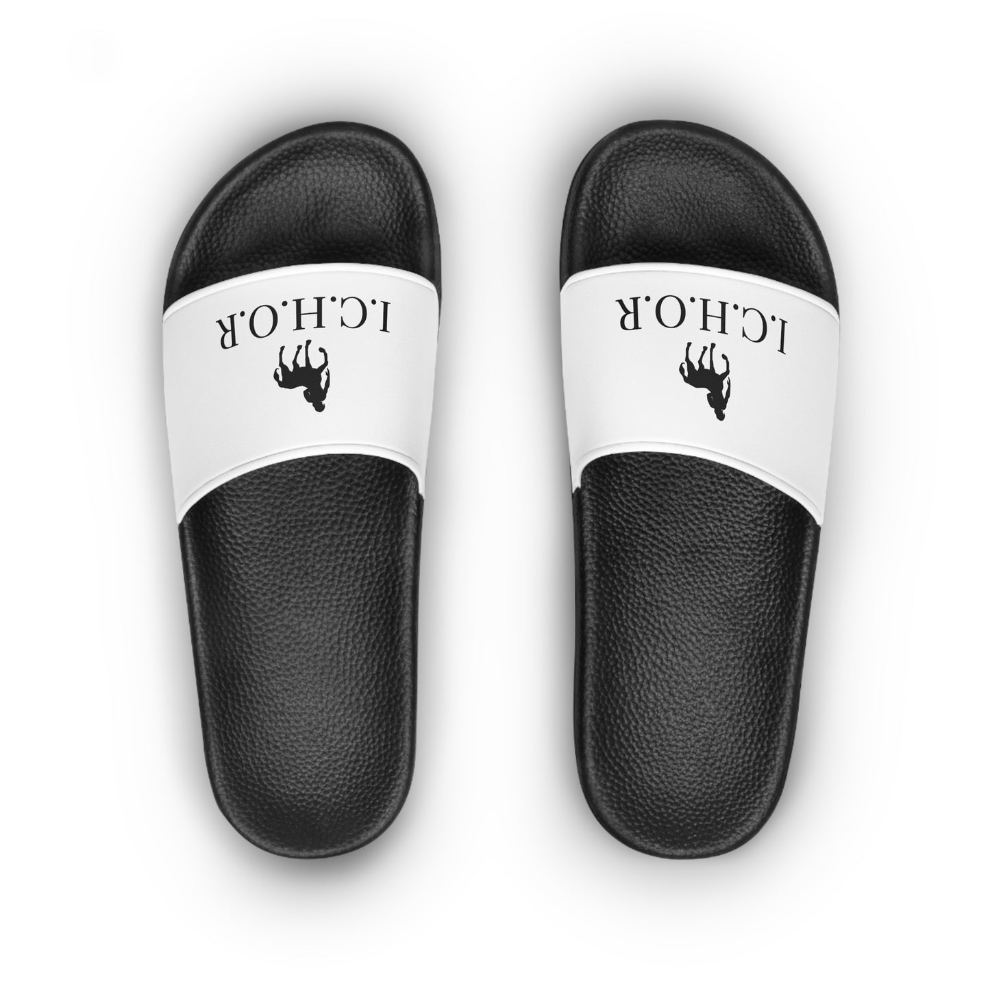 Classic I.C.H.O.R Chic Women's Slide Sandals with I.C.H.C. Design - Stylish & Comfortable Footwear for Summer
