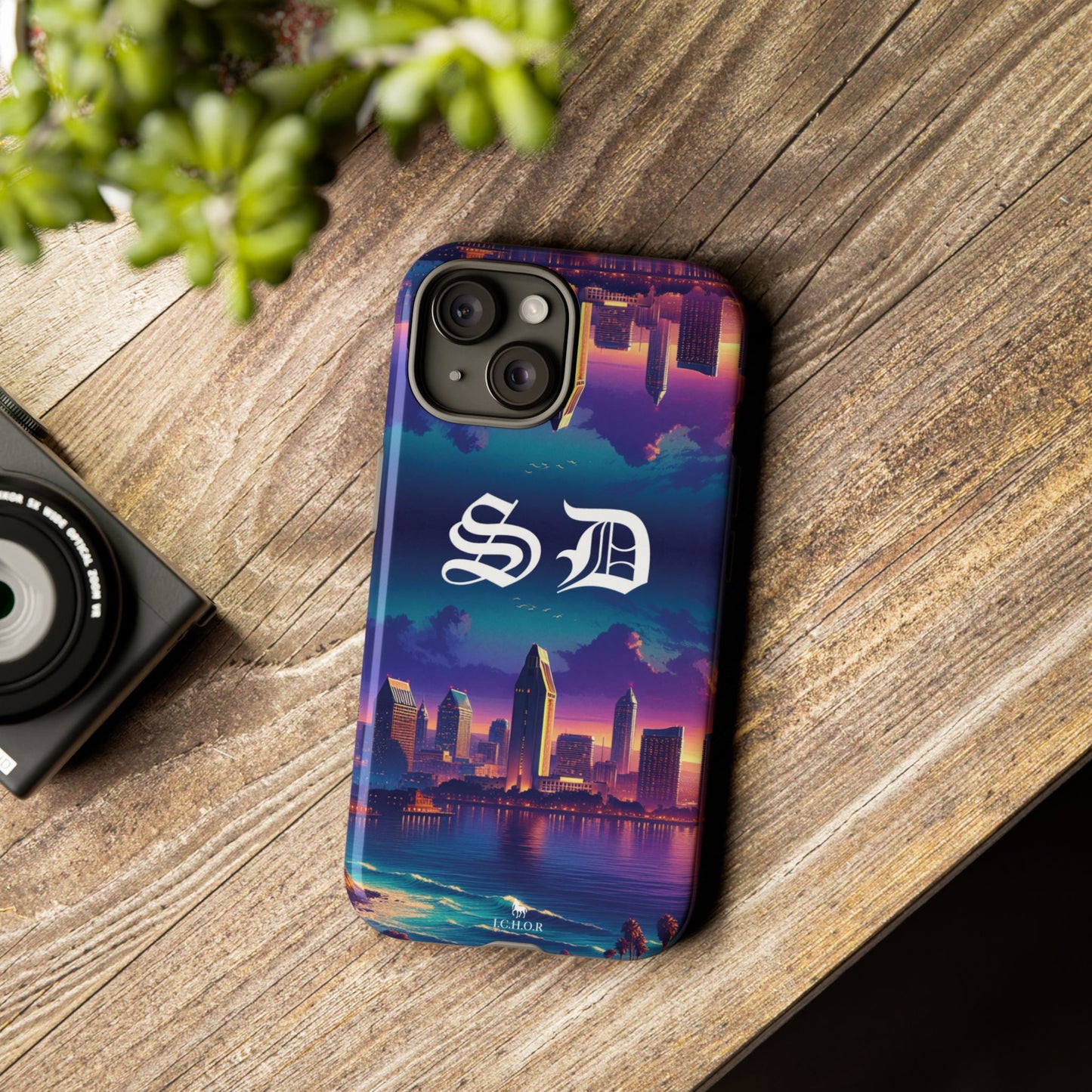 I.C.H.O.R "SD" San Diego Tough Phone Case - Stylish Protection for Your Device