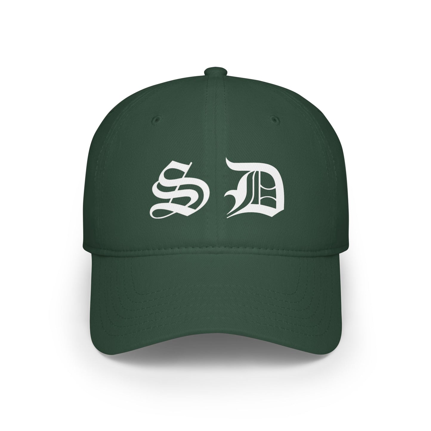 Stylish I.C.H.O.R Low Profile Baseball Cap with 'SD' Monogram