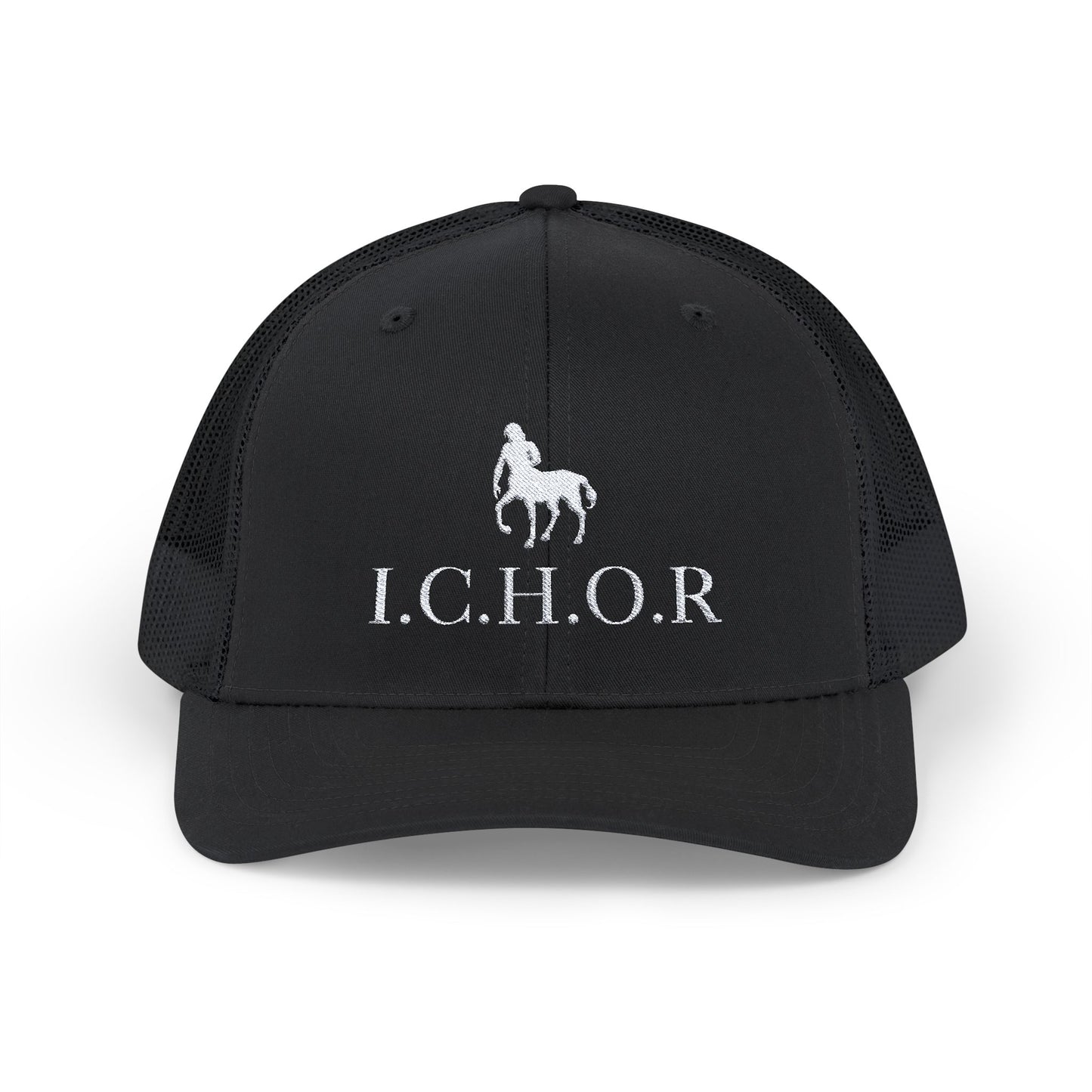 Classic I.C.H.O.R Snapback Trucker Cap - Stylish Equestrian Cap for Horse Lovers