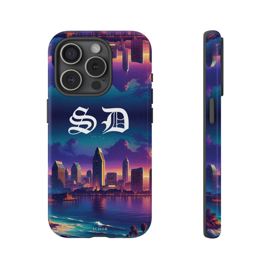 I.C.H.O.R "SD" San Diego Tough Phone Case - Stylish Protection for Your Device